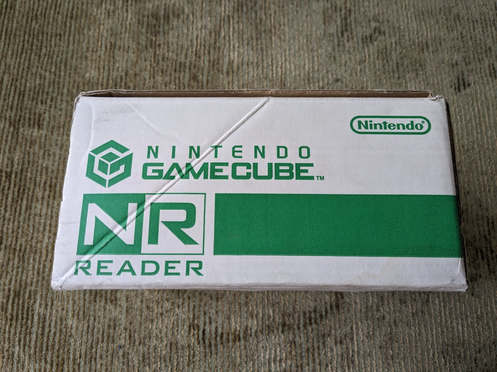 Nintendo Gamecube NR Reader Console With Original Box NTSC Region Switch Tested