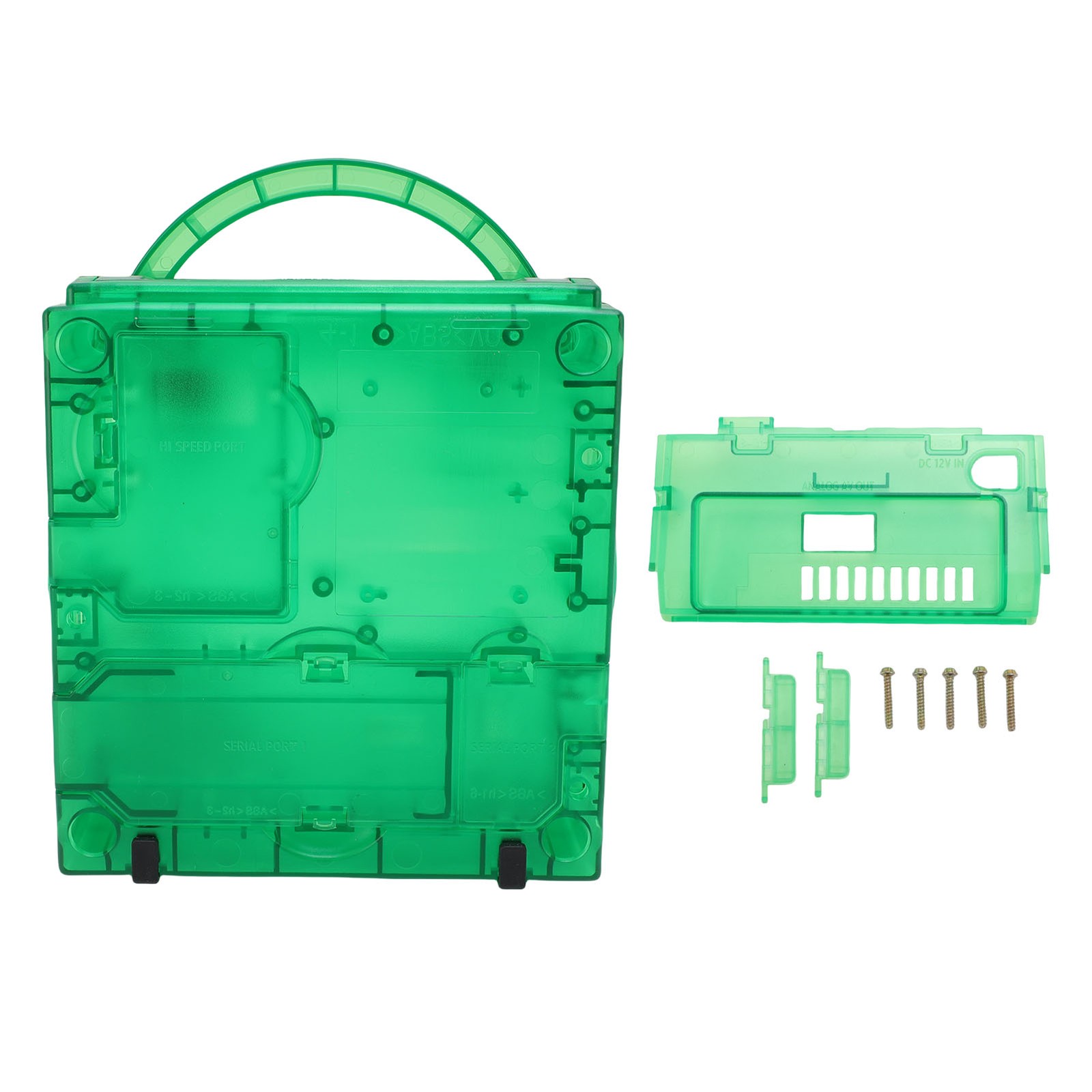 Game Console Shell Replacement For GC DOL 001 DOL 101 Transparent Game LLUW