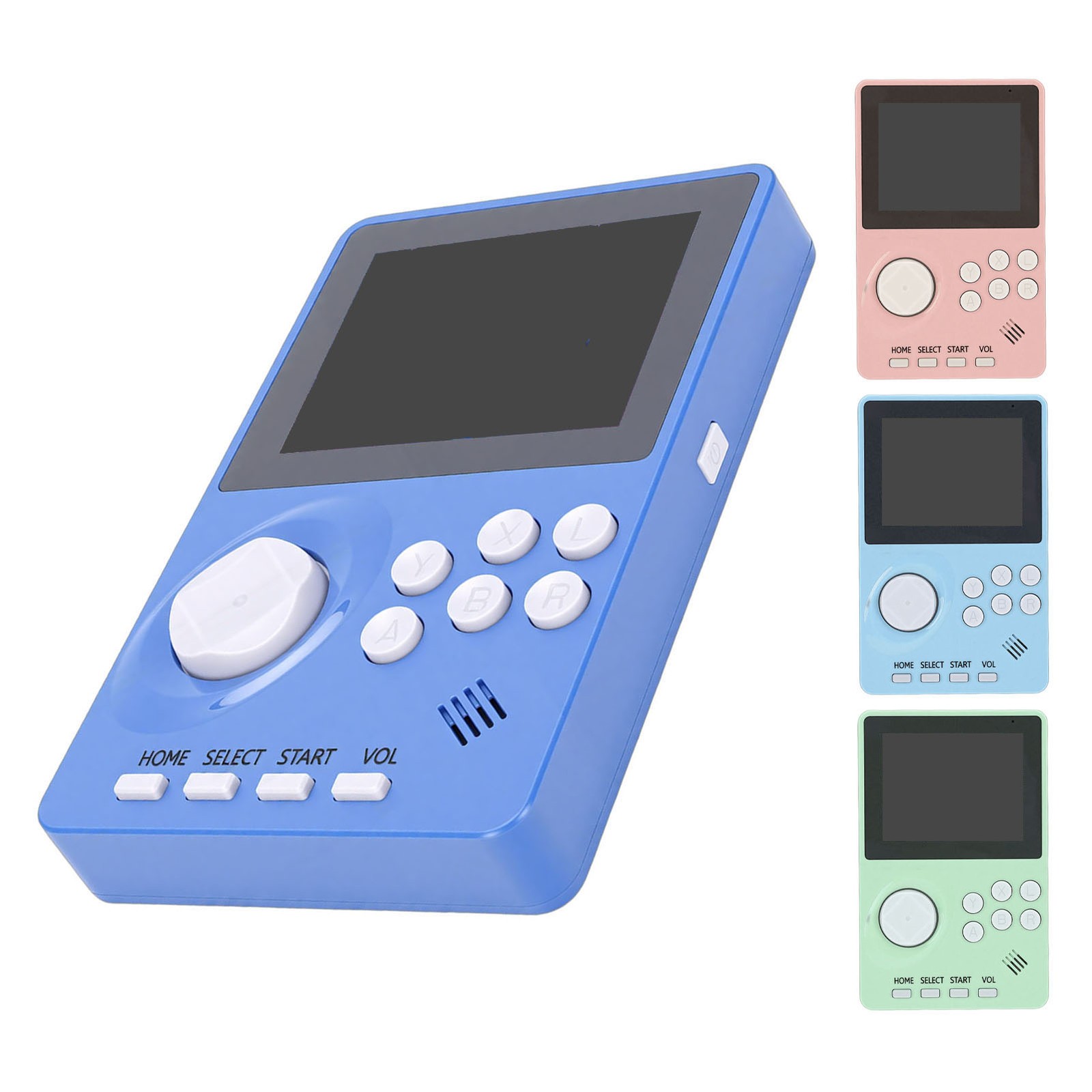 Handheld Game Console 2.8in LCD Screen Rechargeable 100 In 1 1G Storage Portable