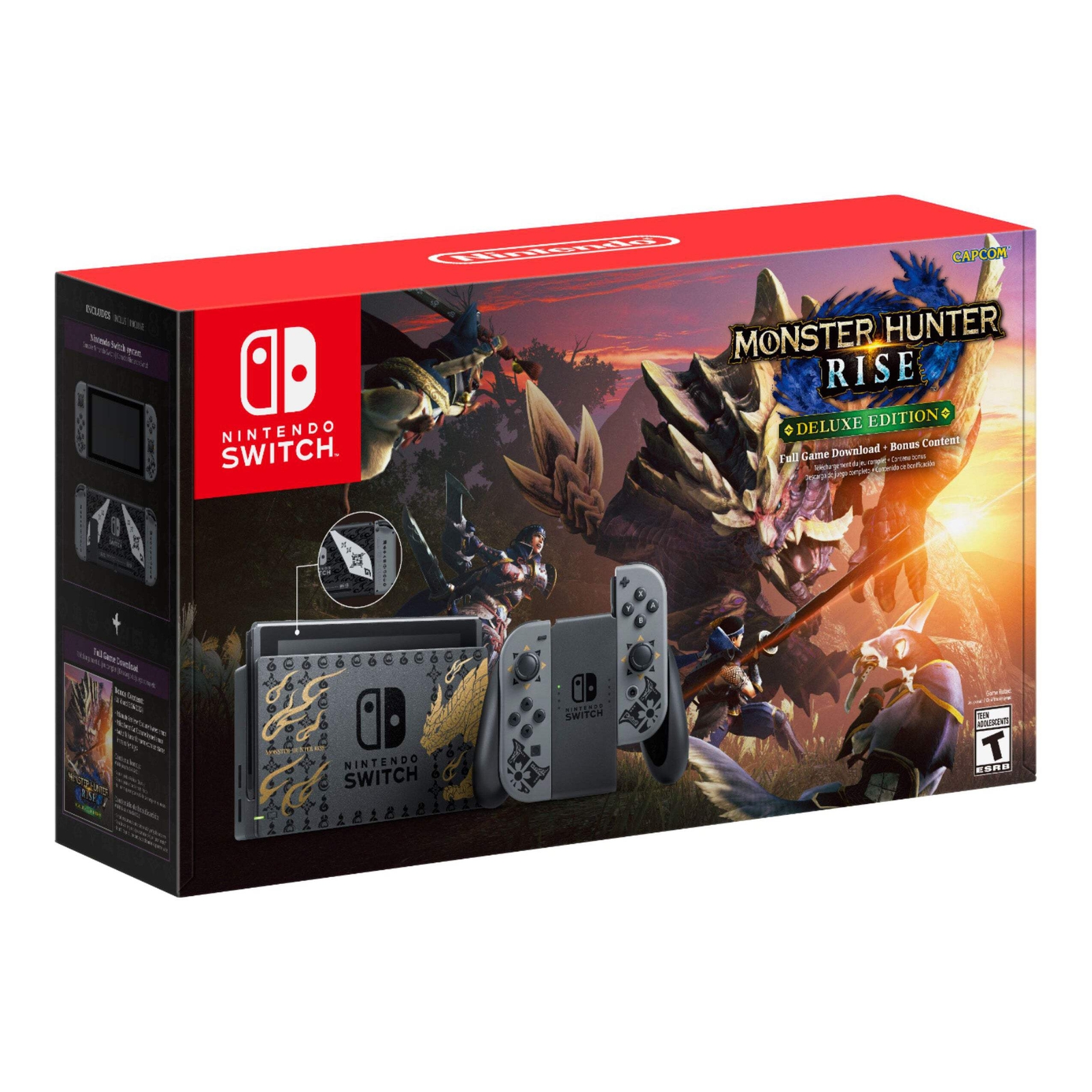 MONSTER HUNTER RISE Deluxe Edition Console – Nintendo Switch