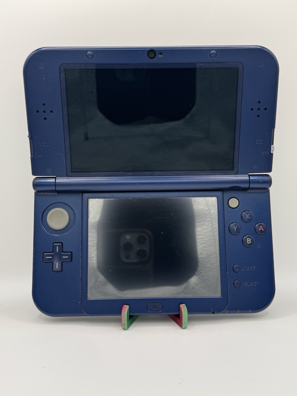*US SELLER* Nintendo “New” 3DS Ll Metallic Blue Tested & Working With charger