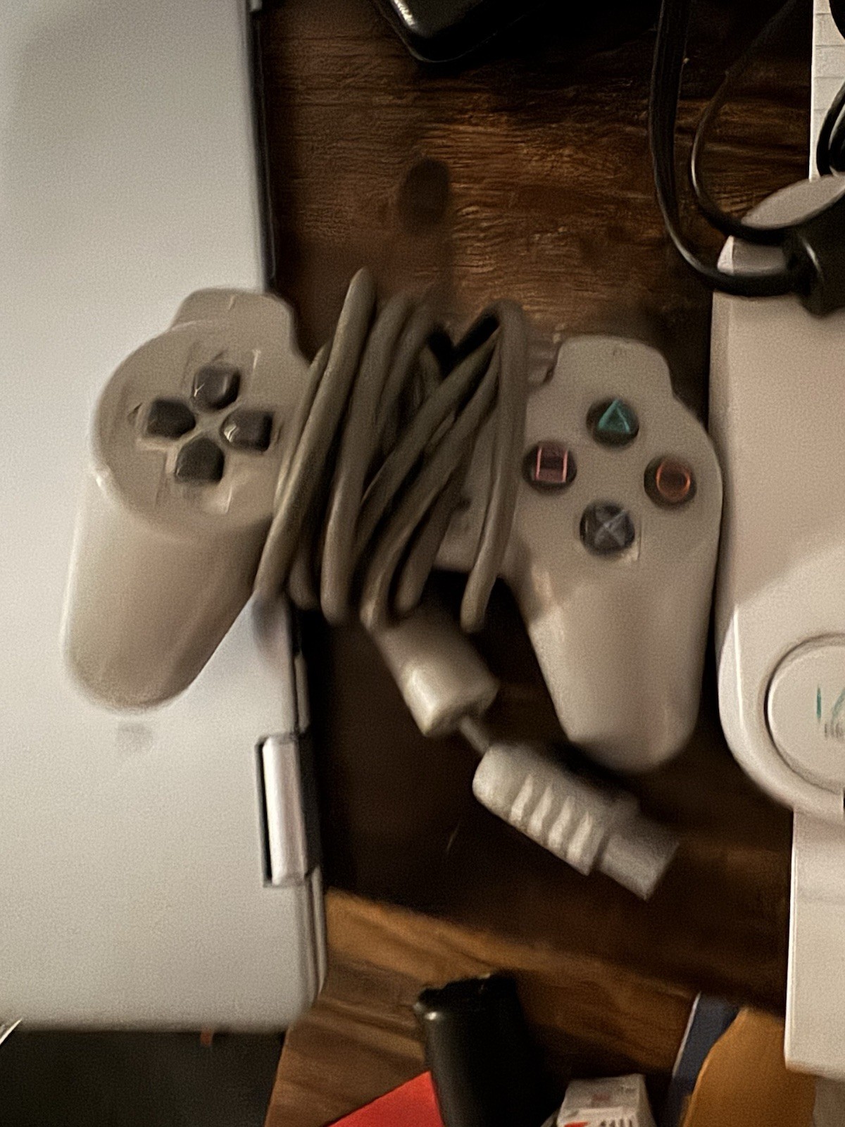 Sony PSone SCPH-101 White Console NTSC-U/C Memory Card Slot Controller Cables