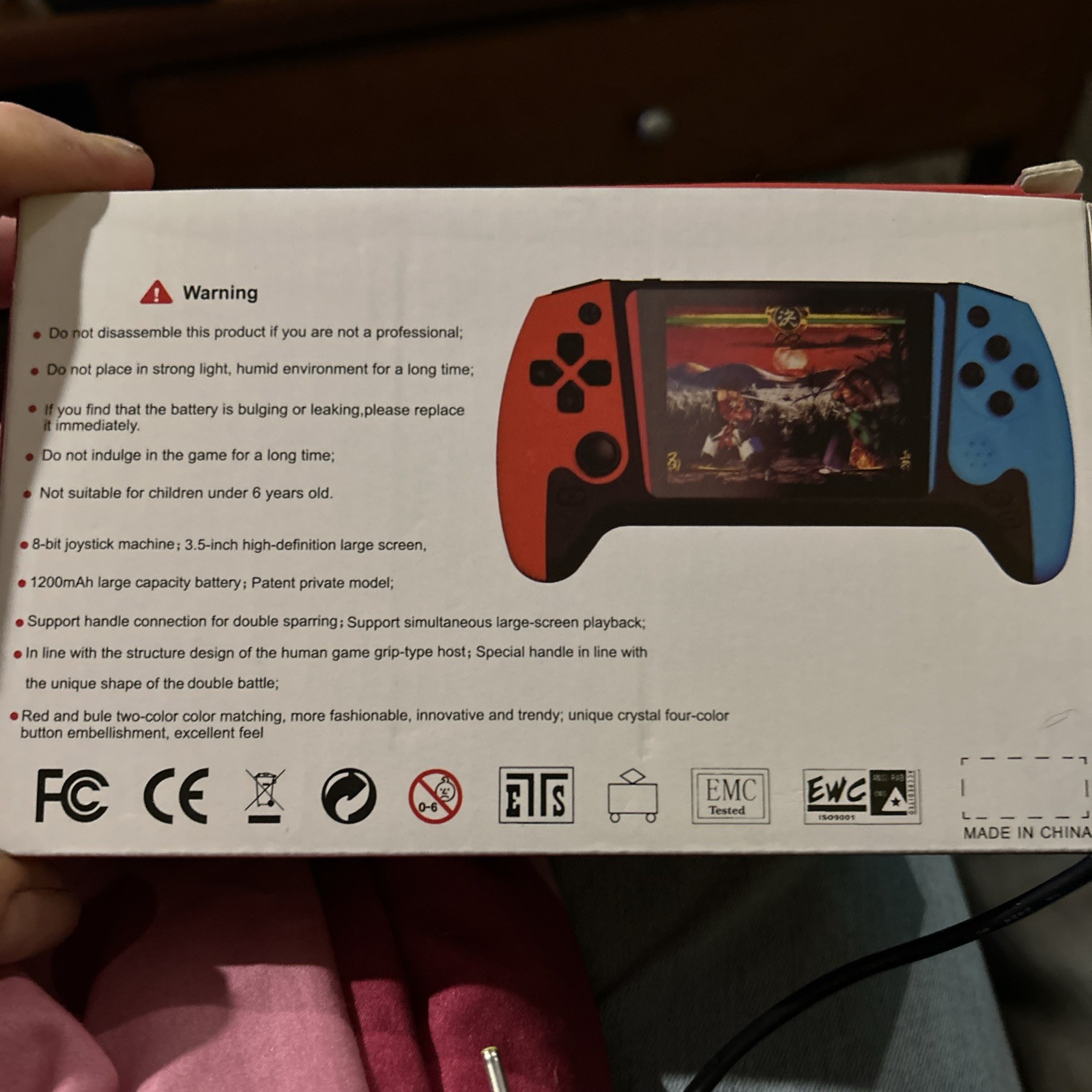 Remote Sensing Game Console