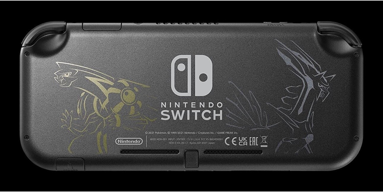 New – Nintendo Switch Lite: Dialga & Palkia (Pokemon Limited Edition)
