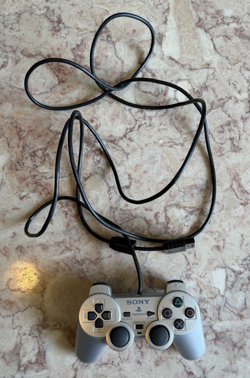 Sony PlayStation 2 PS2 Slim Satin Silver SCPH-90001 REGION FREE Complete Console