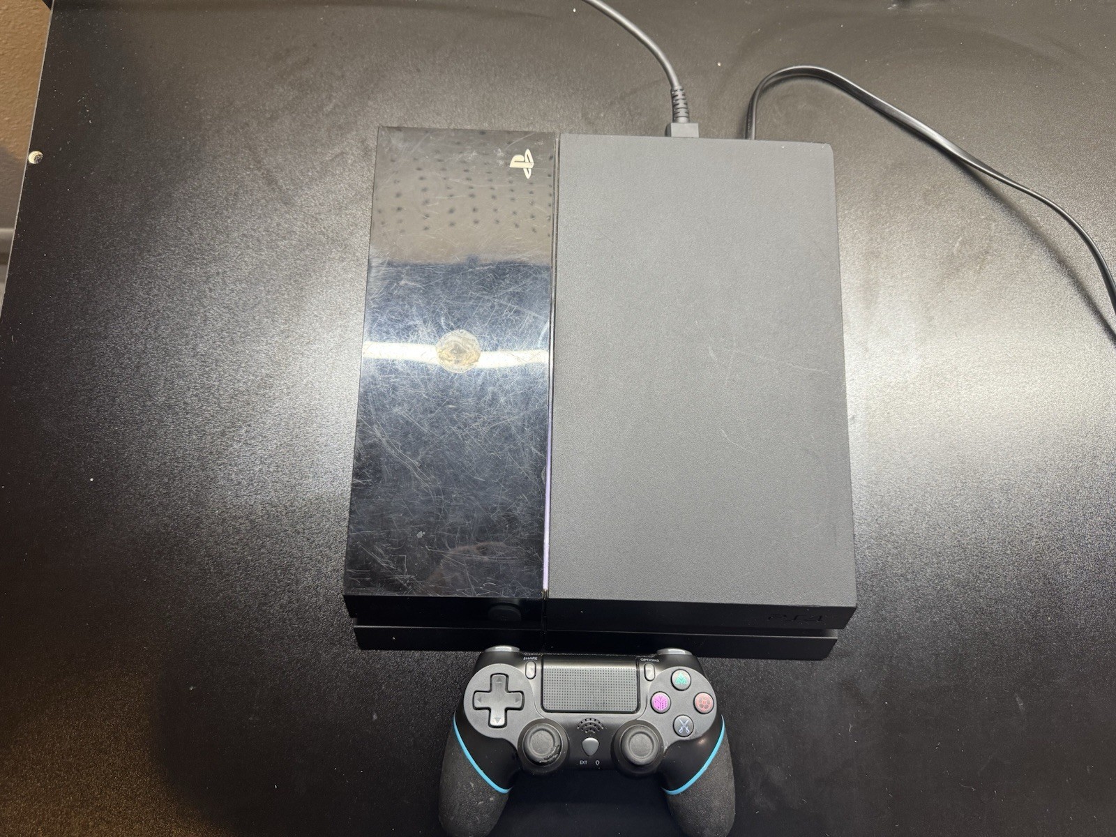 Sony PlayStation 4 Original PS4 Console w/ Generic Controller Tested Working