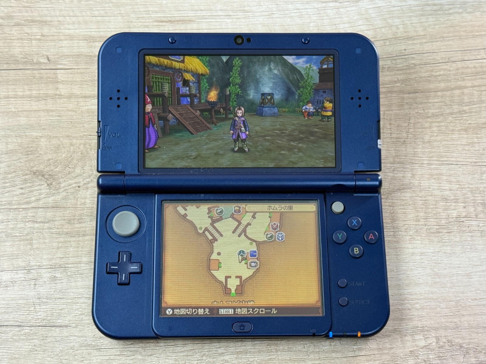 Nintendo New 3DS XL Metallic Blue Console Tested Japan ver D2753