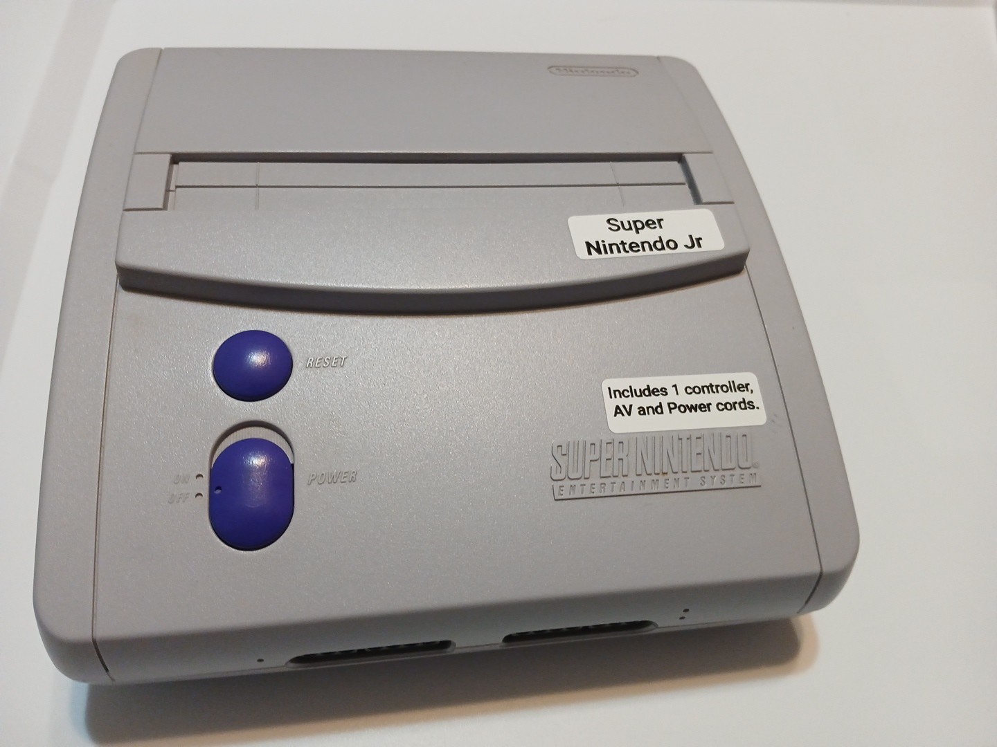Super Nintendo Junior SNS-101 Tested And Working