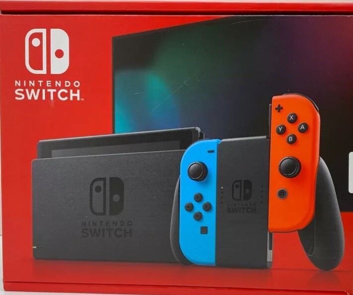 Nintendo Switch – Game Console – Blue & Red – NEW