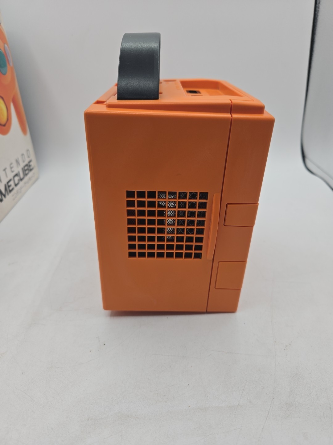 Nintendo Spice Orange Gamecube DOL-001 CIB Complete Us Region US Seller TESTED!!
