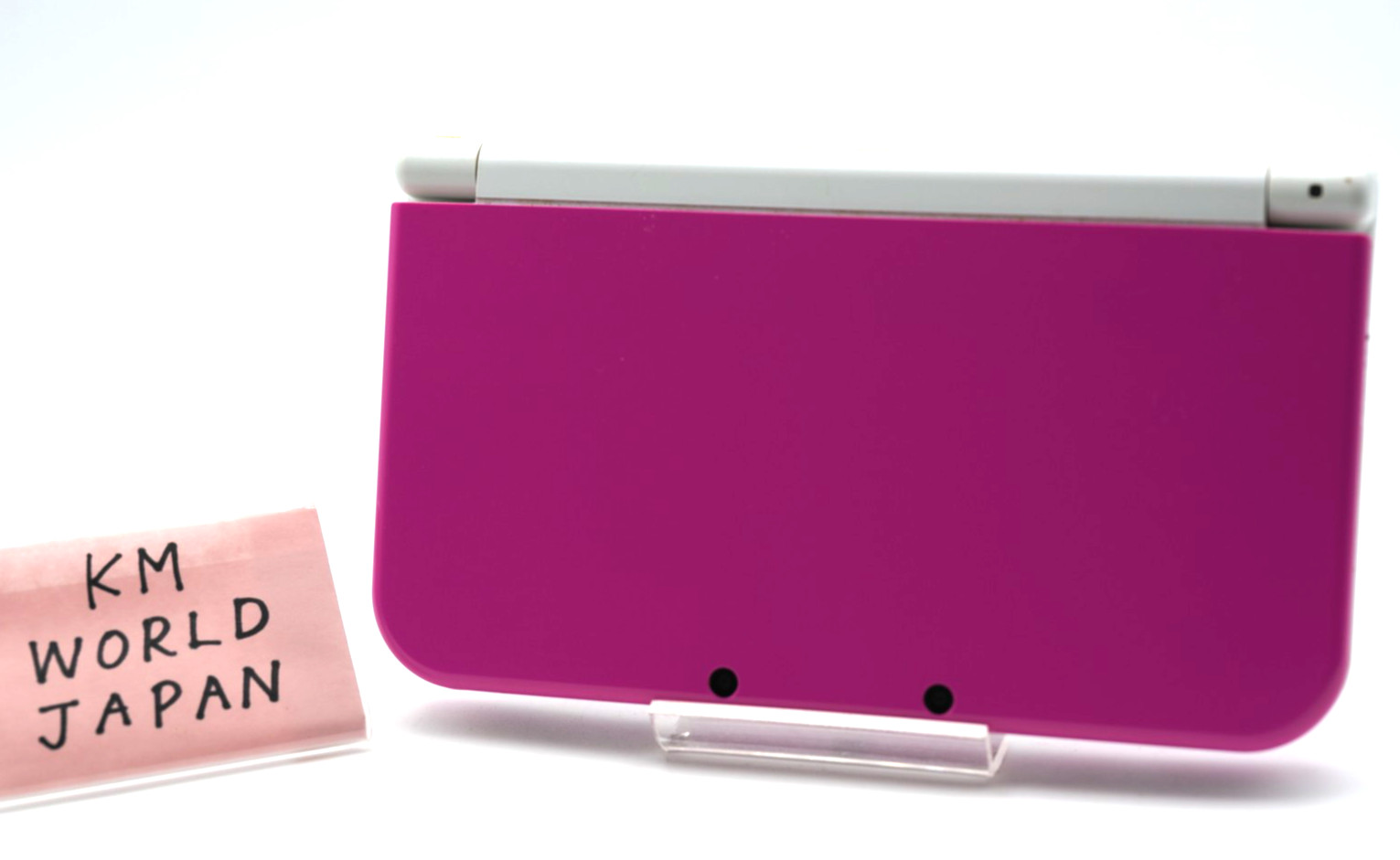 [Region Free] New Nintendo 3DS XL LL Console Pink White [Bottom IPS] English #02
