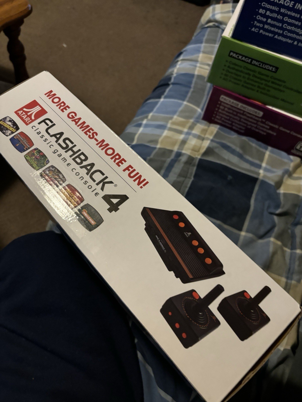 New Sealed Atari Flashback 4 40th Anniversary Special Edition Game Console 75 Ga