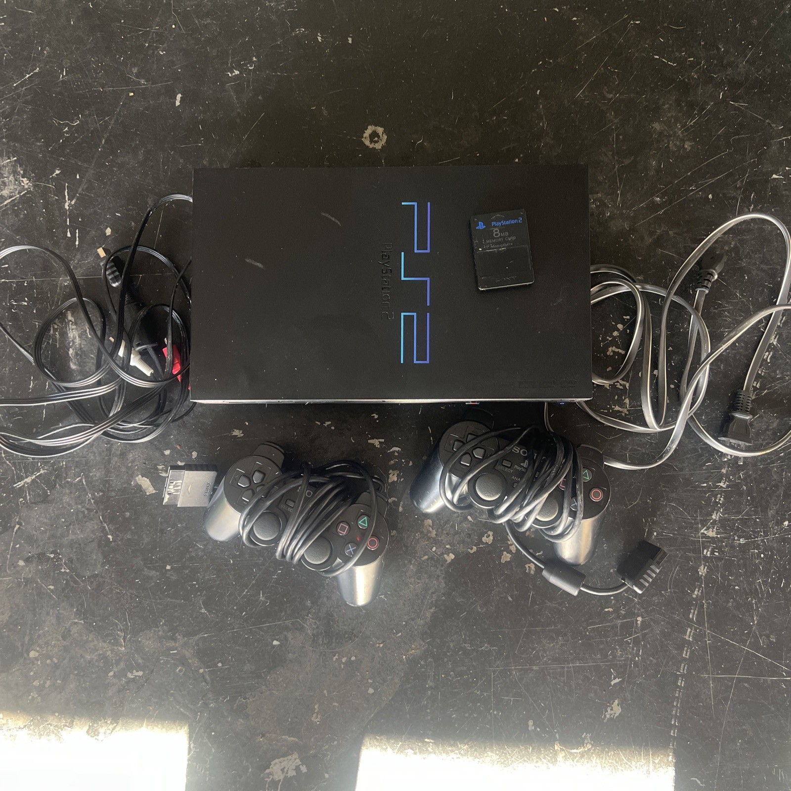 Sony PS2 Game System Gaming Console PLAYSTATION-2 Black