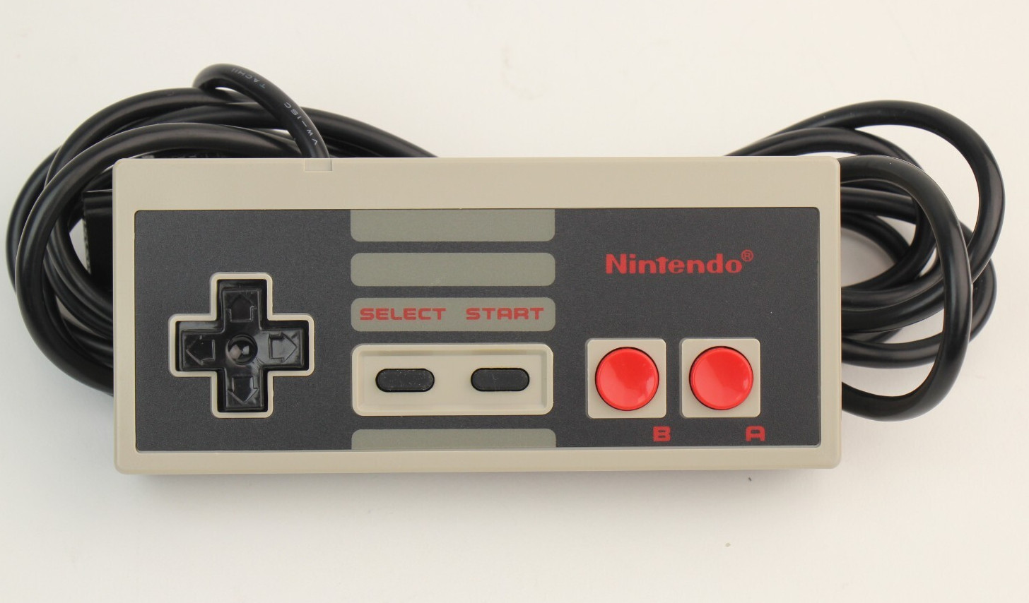 Original NES Console Bundle Cleaned/Polished OEM 72 Pin Controller Power Supply