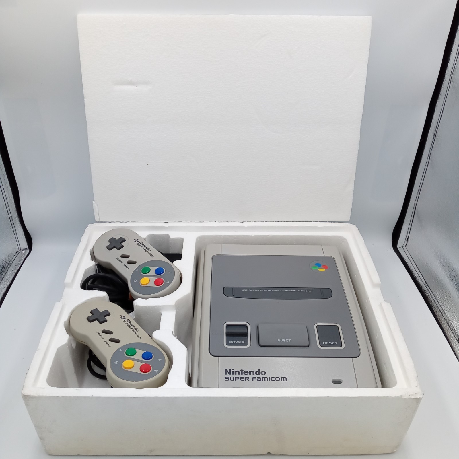 Nintendo Super Famicom Console Boxed 2 Controllers Super Mario Manual Japanese