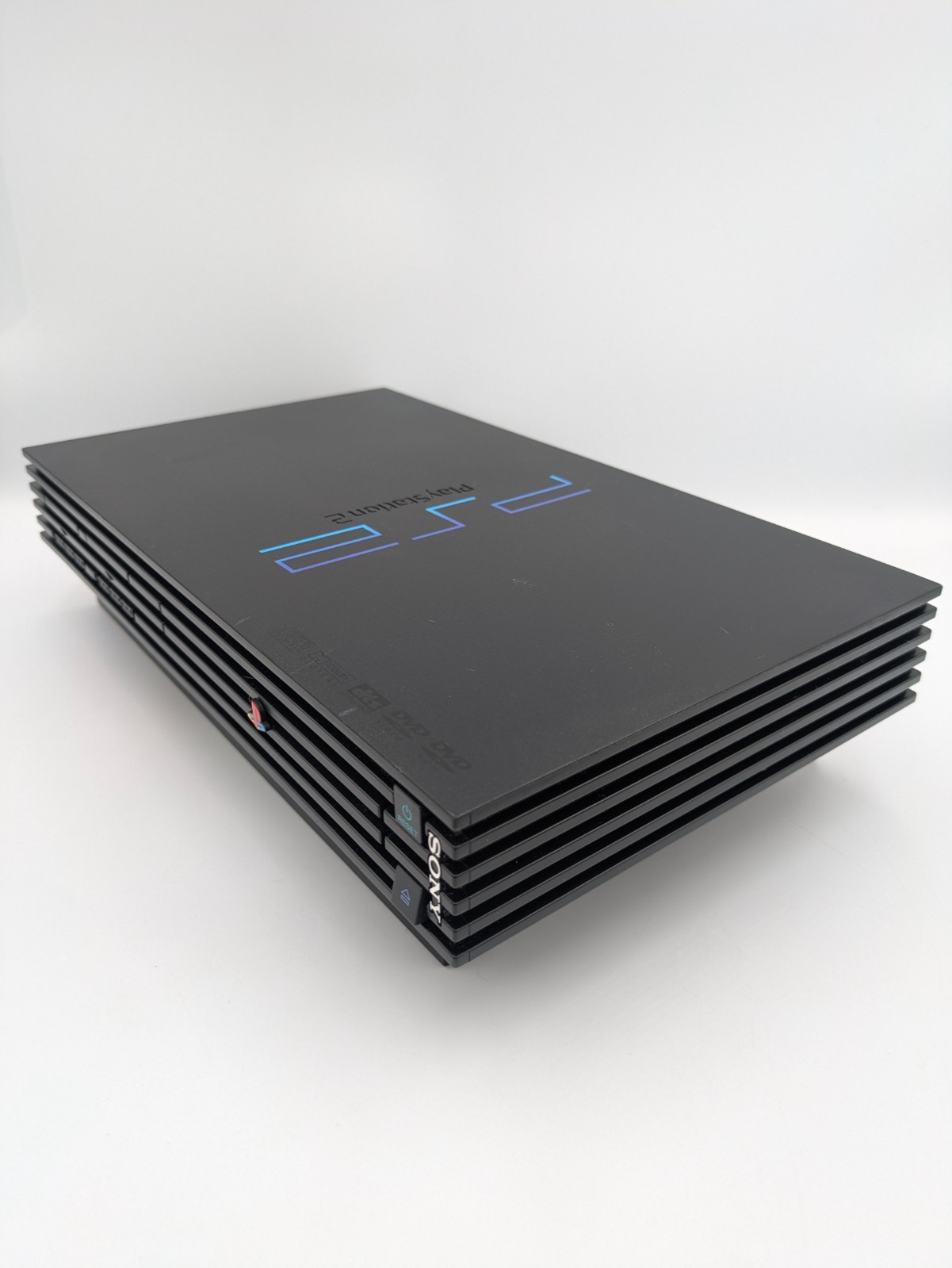 PS2 PlayStation 2 Console Flat Black SCPH-30000 With Memory Card Japanese Tested