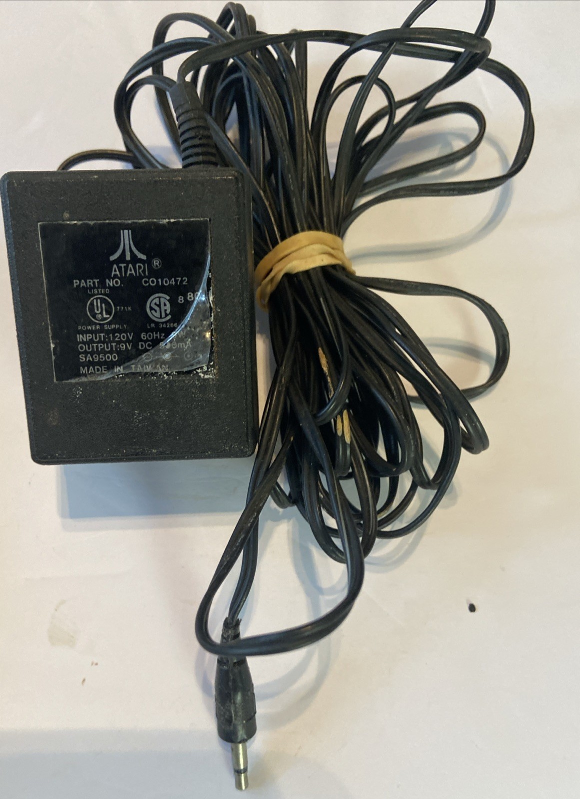 Atari 2600 Sears Tele Games 6 Switch Console FOR PARTS Or REPAIR ONLY W/Adaptor