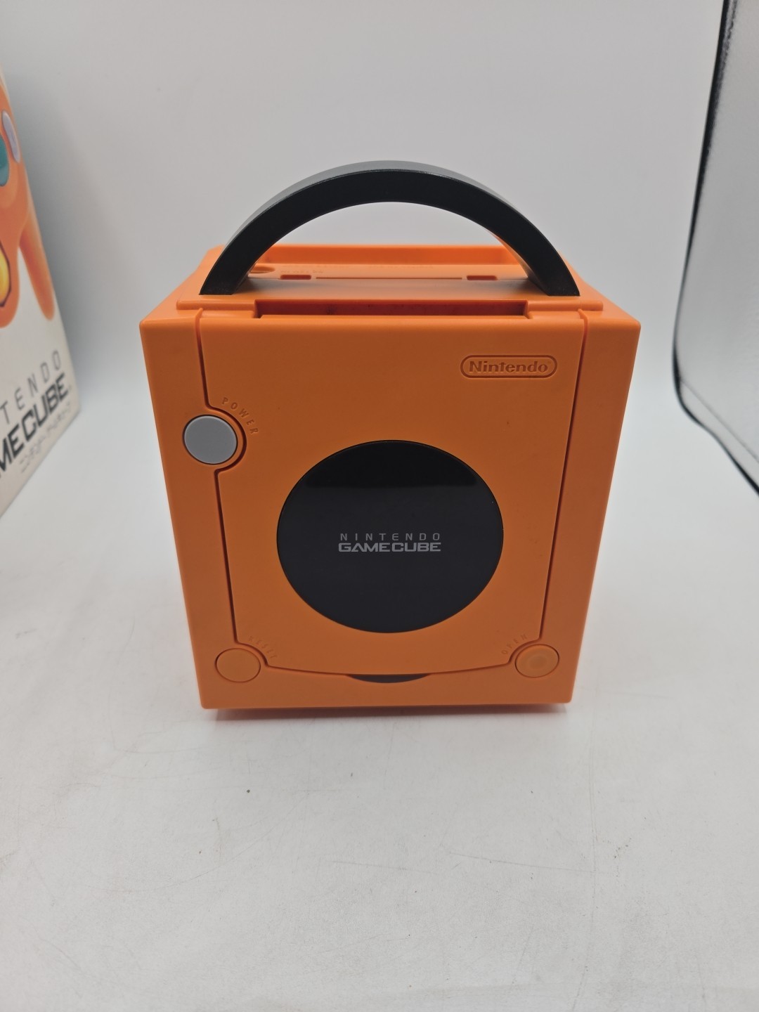 Nintendo Spice Orange Gamecube DOL-001 CIB Complete Us Region US Seller TESTED!!