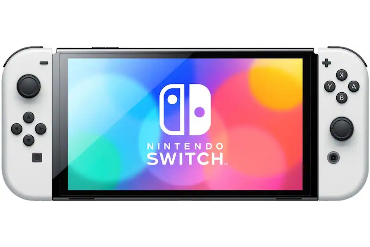 Nintendo Switch OLED with 256GB MicroSD & Power-A Case, Nintendo Family