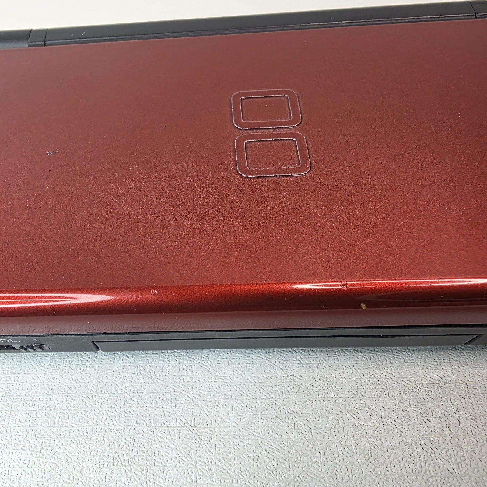 Nintendo DS Lite Crimson Red. Bundle. Games, Carrying Case And Games. Charger
