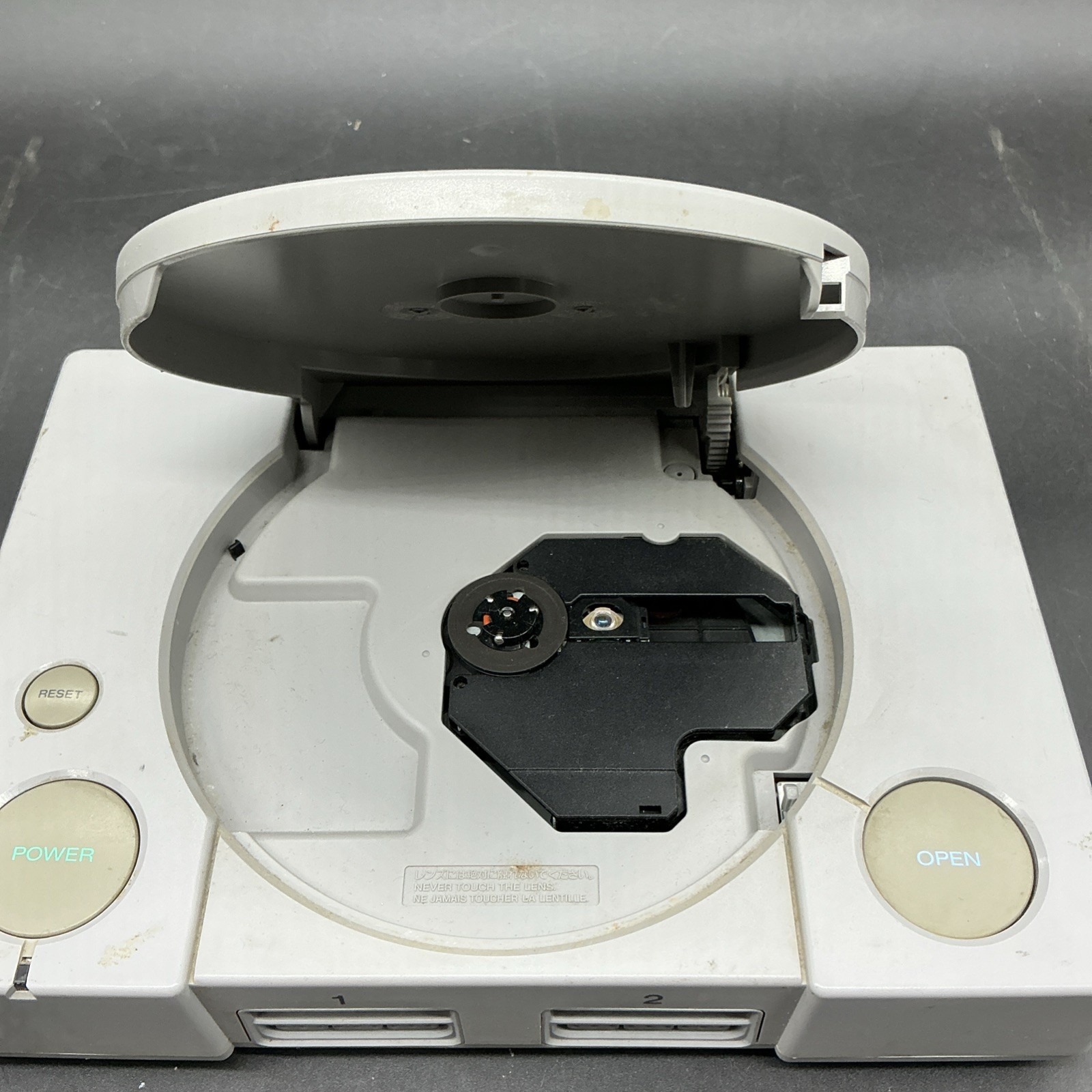 Sony PlayStation PS1 SCPH-5501 Untested No Controller No Power Cord Powers On