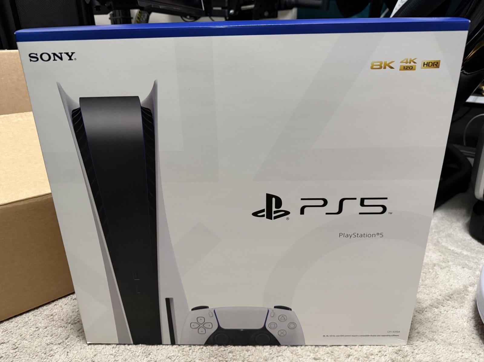 Sony PlayStation 5 825GB White (Disc Edition) with added WB Black 1TB