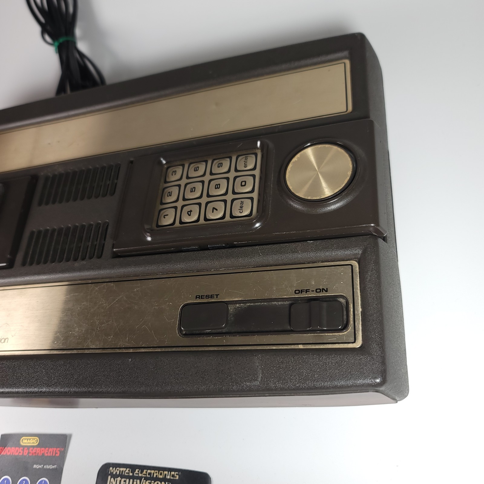 Mattel Intellivision Model 2609 Console Vintage Untested As-Is