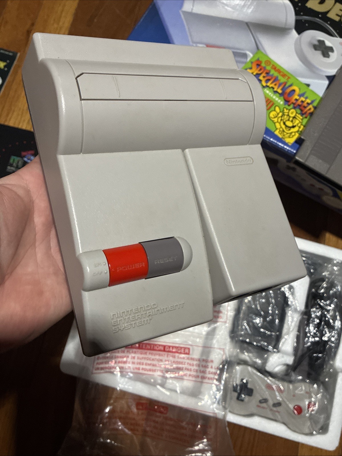 Nintendo NES Top Loader DR MARIO Sticker BUNDLE Set Cib *1996 TARGET EXCLUSIVE*