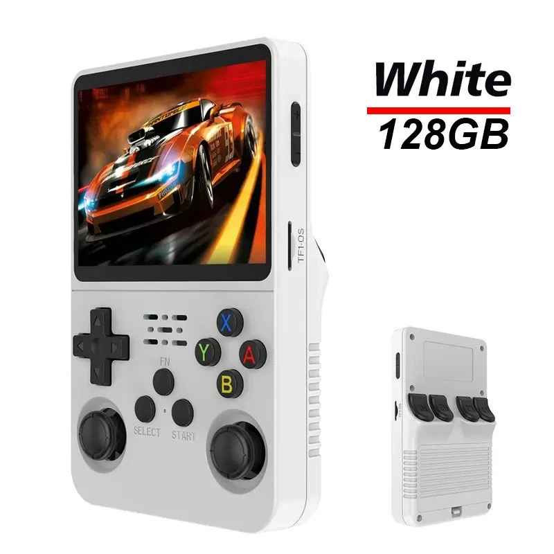 R36S Handheld Game Console 3.5in IPS Screen 128G Retro Games ArkOS Player