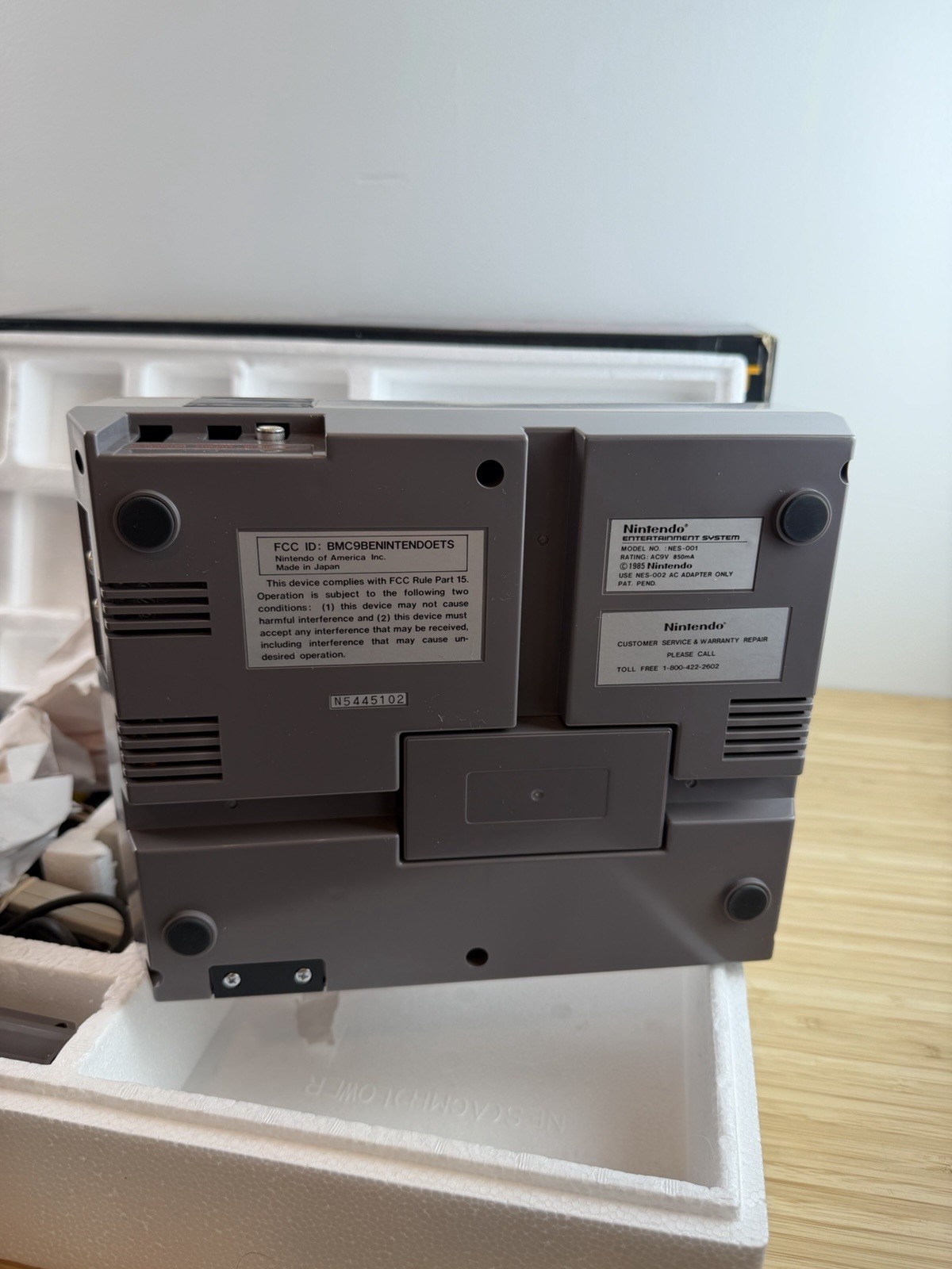 Nintendo Entertainment System Action Set Great Condition CIB