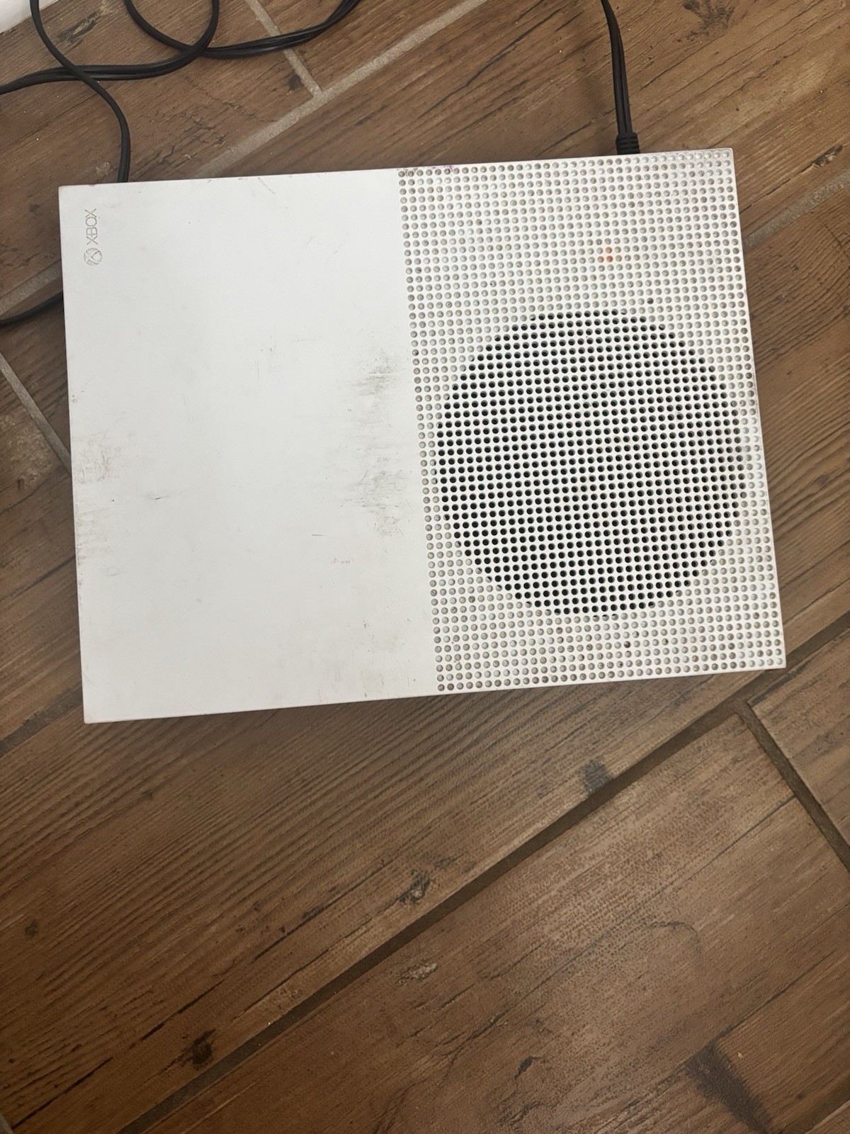 Microsoft Xbox One S Model 1681 White Console Only Tested Working