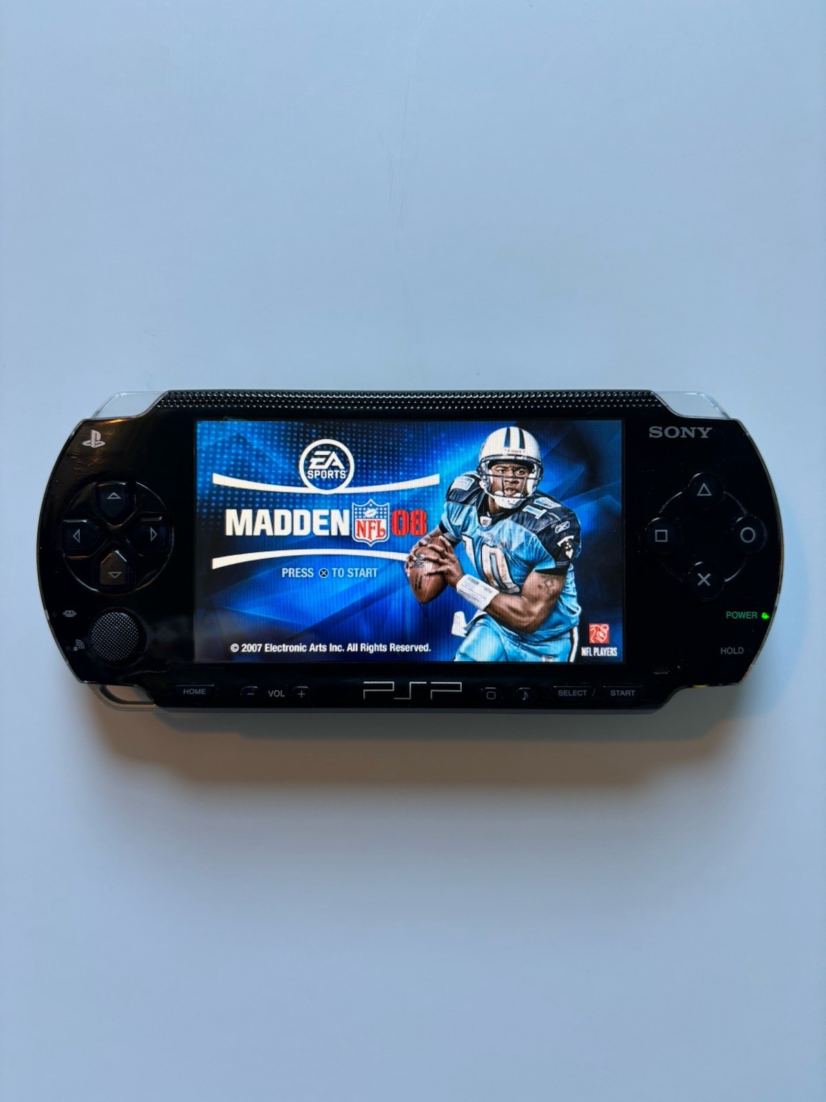 Sony PSP-1001 Black Console WORKING- AS IS. -Memory Card, Battery, Console