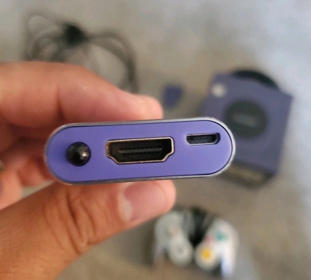 Gamecube 1Controller+HDMI Adap + 128gb. Read & Offer Your Best!! Read!!!!!