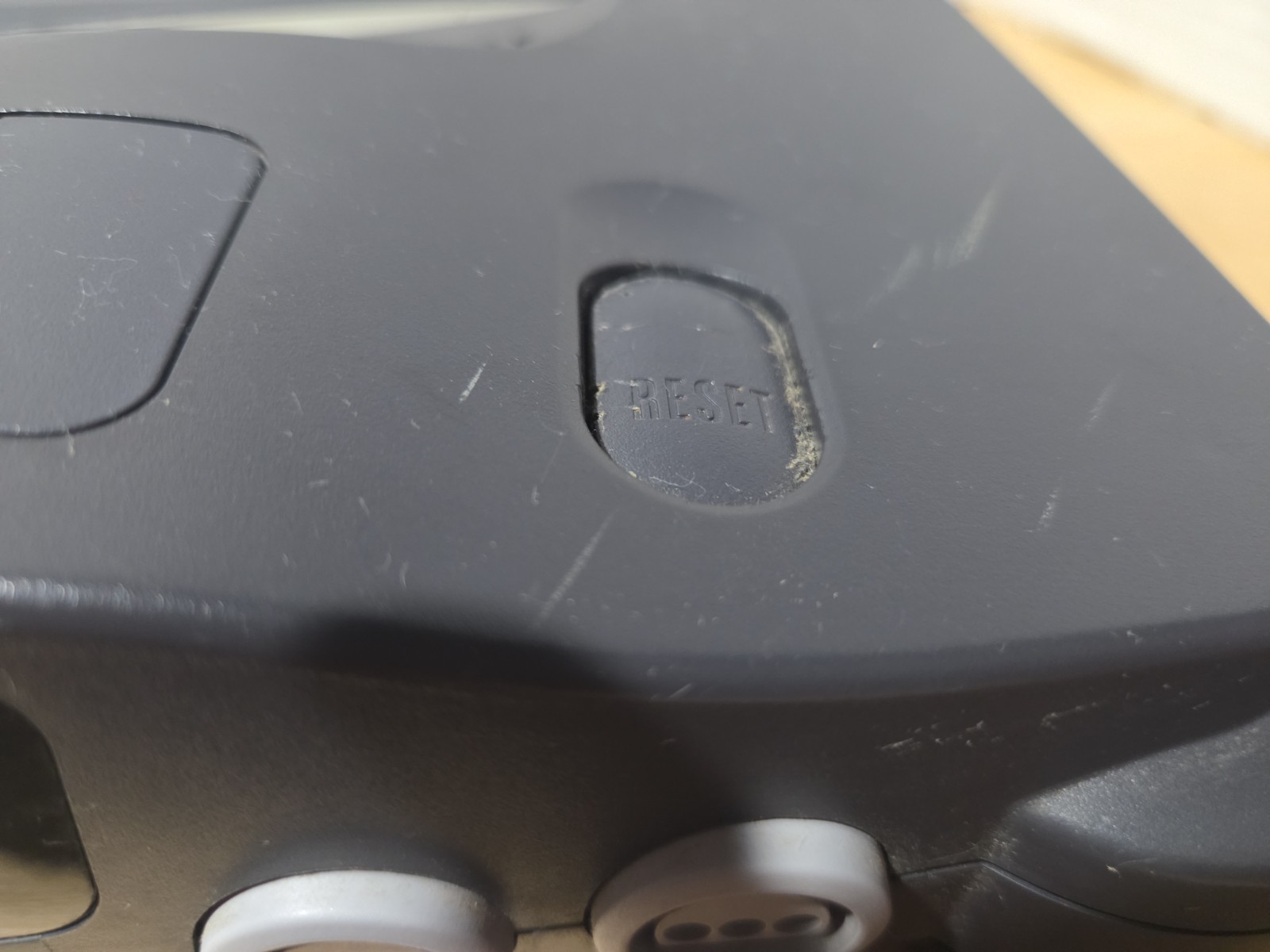 Nintendo 64 System system Stuck Reset Button Works