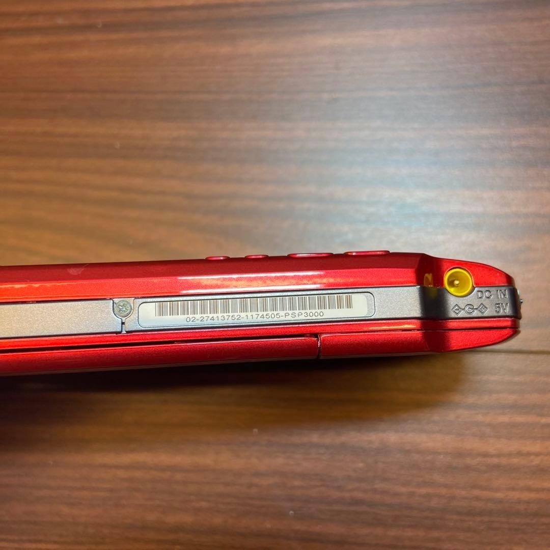PSP 3000 Console, Radiant Red 5622 From Japan