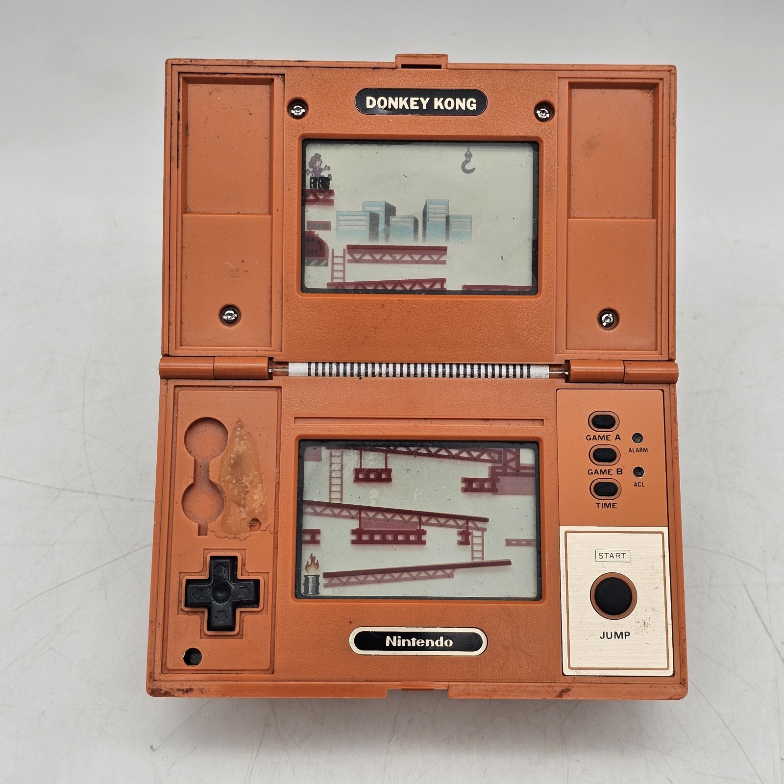 Nintendo Game & Watch Donkey Kong Model No. DK-52 Japan Made 1982 – For Parts