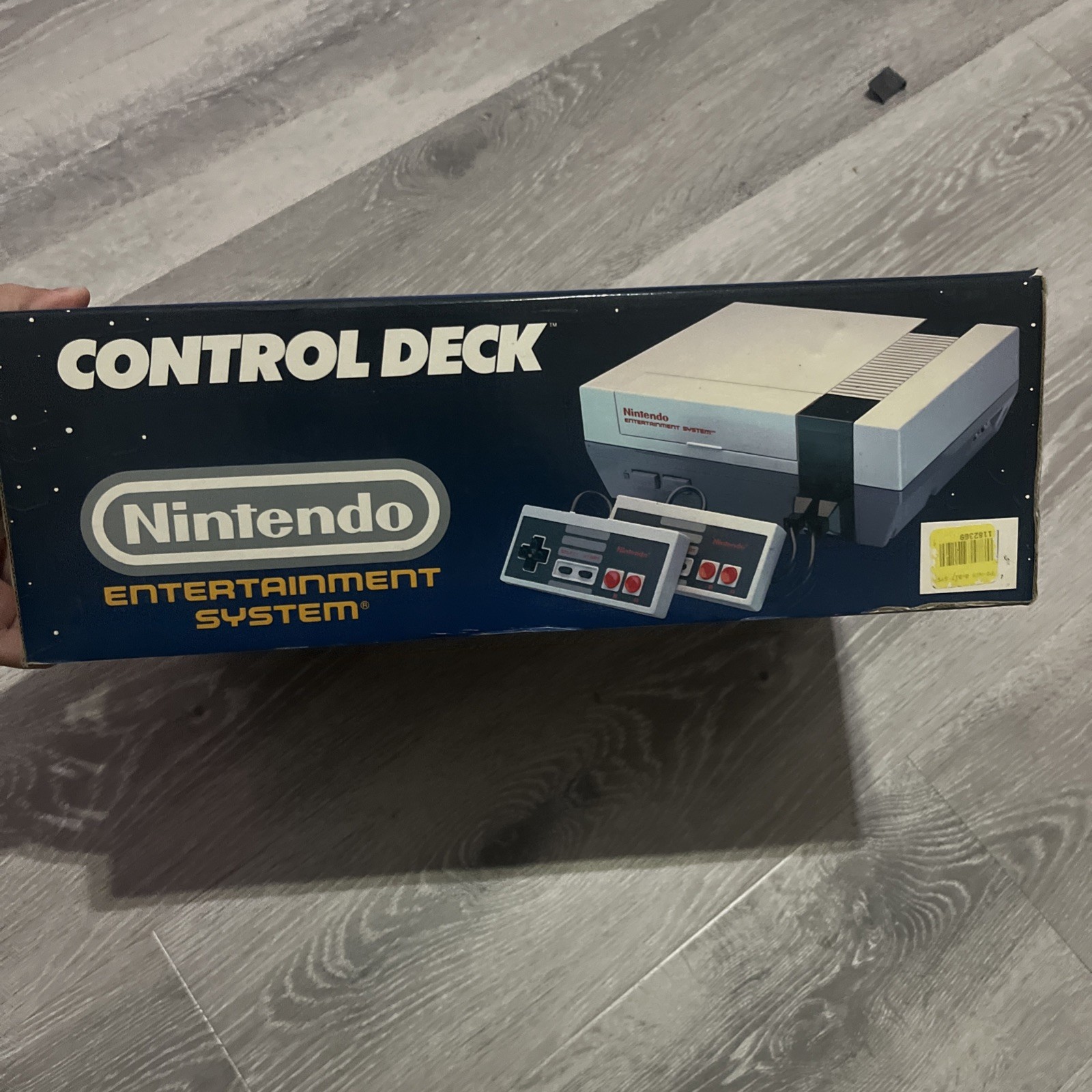Nintendo NES Control Deck System Console ,With Box Tested Works