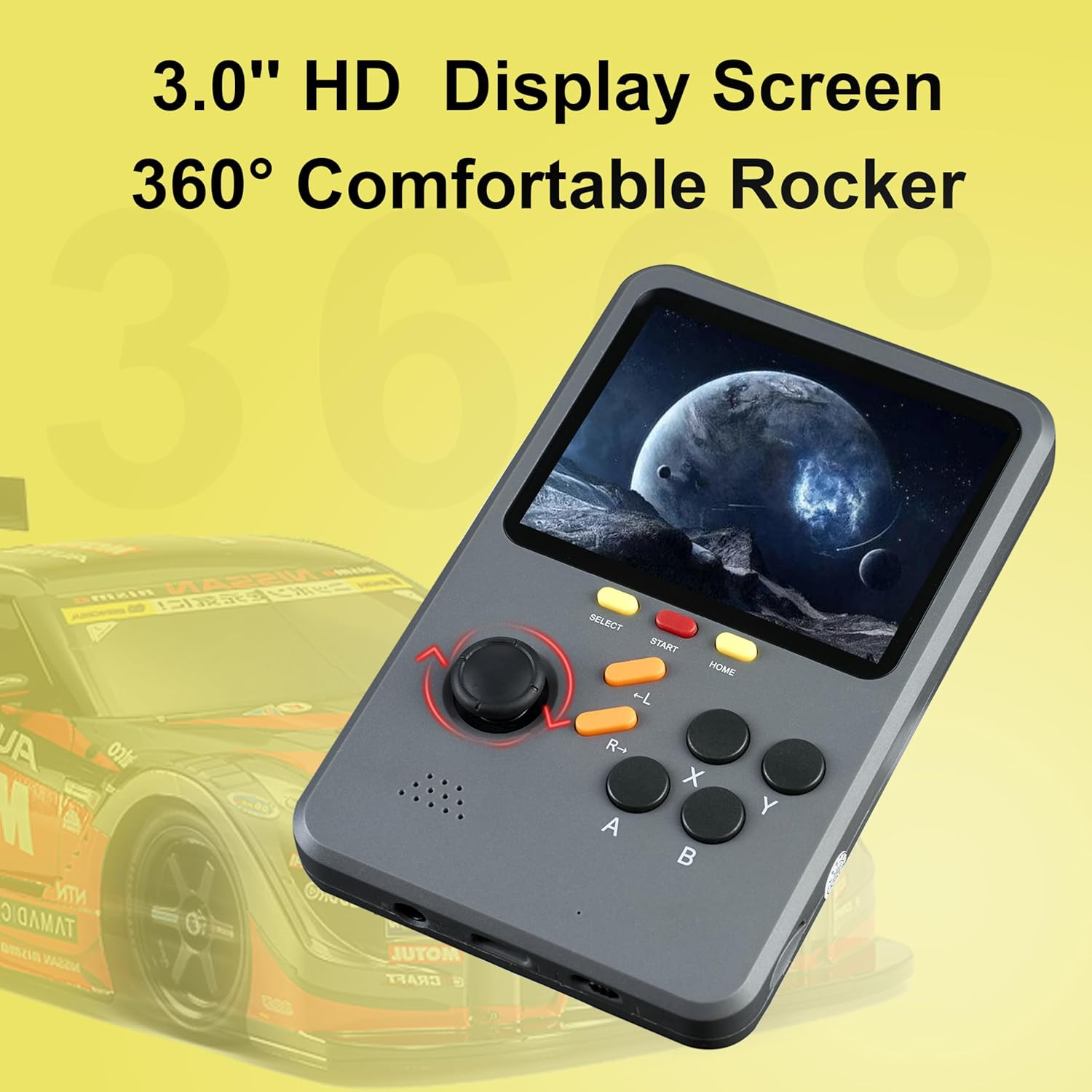 Q2 Pro Retro Handheld Game Console,Electronic 3D Gameboy Advance,10000+ Fun Retr