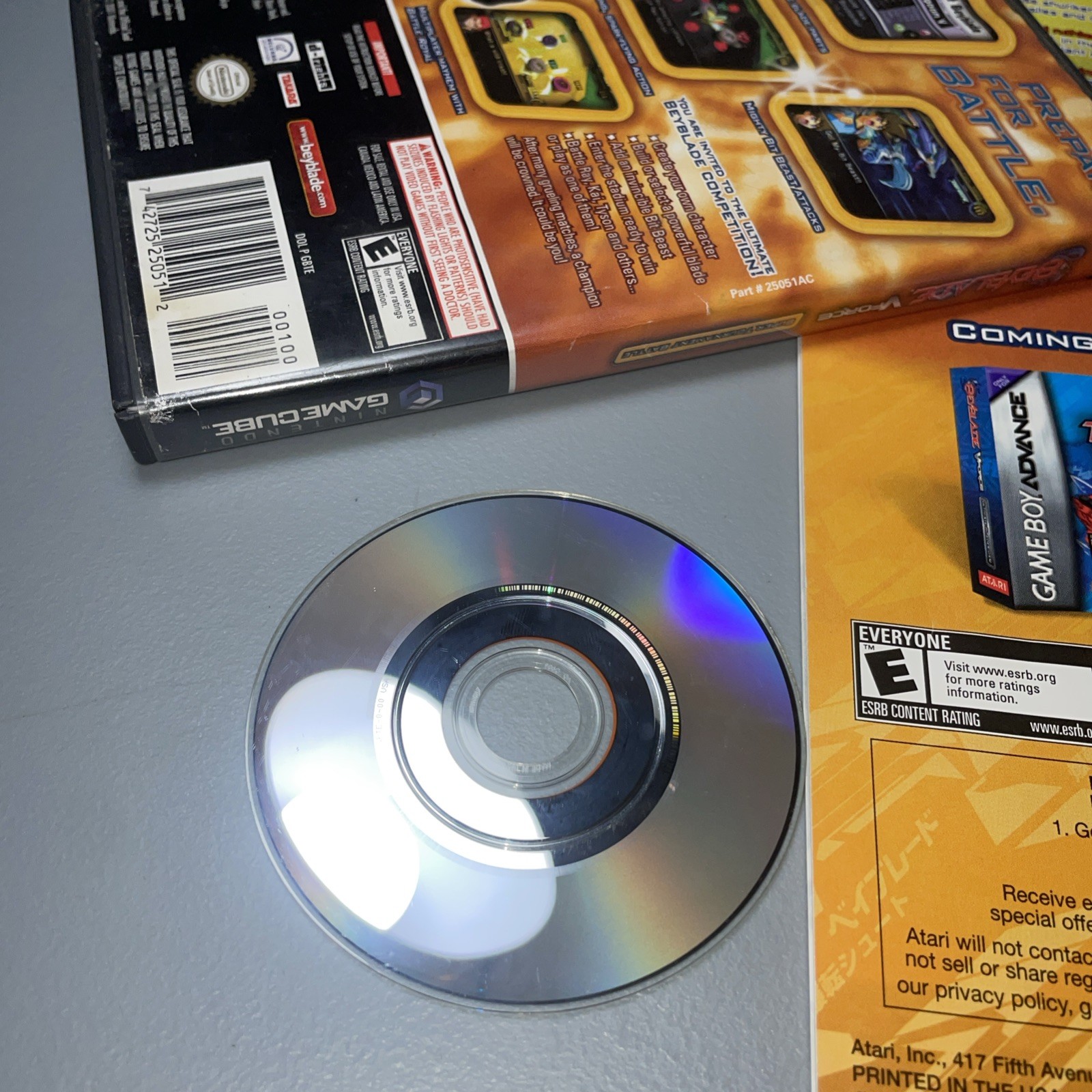 Beyblade VForce (Nintendo GameCube, 2003) | CIB | Tested & Works + Insert