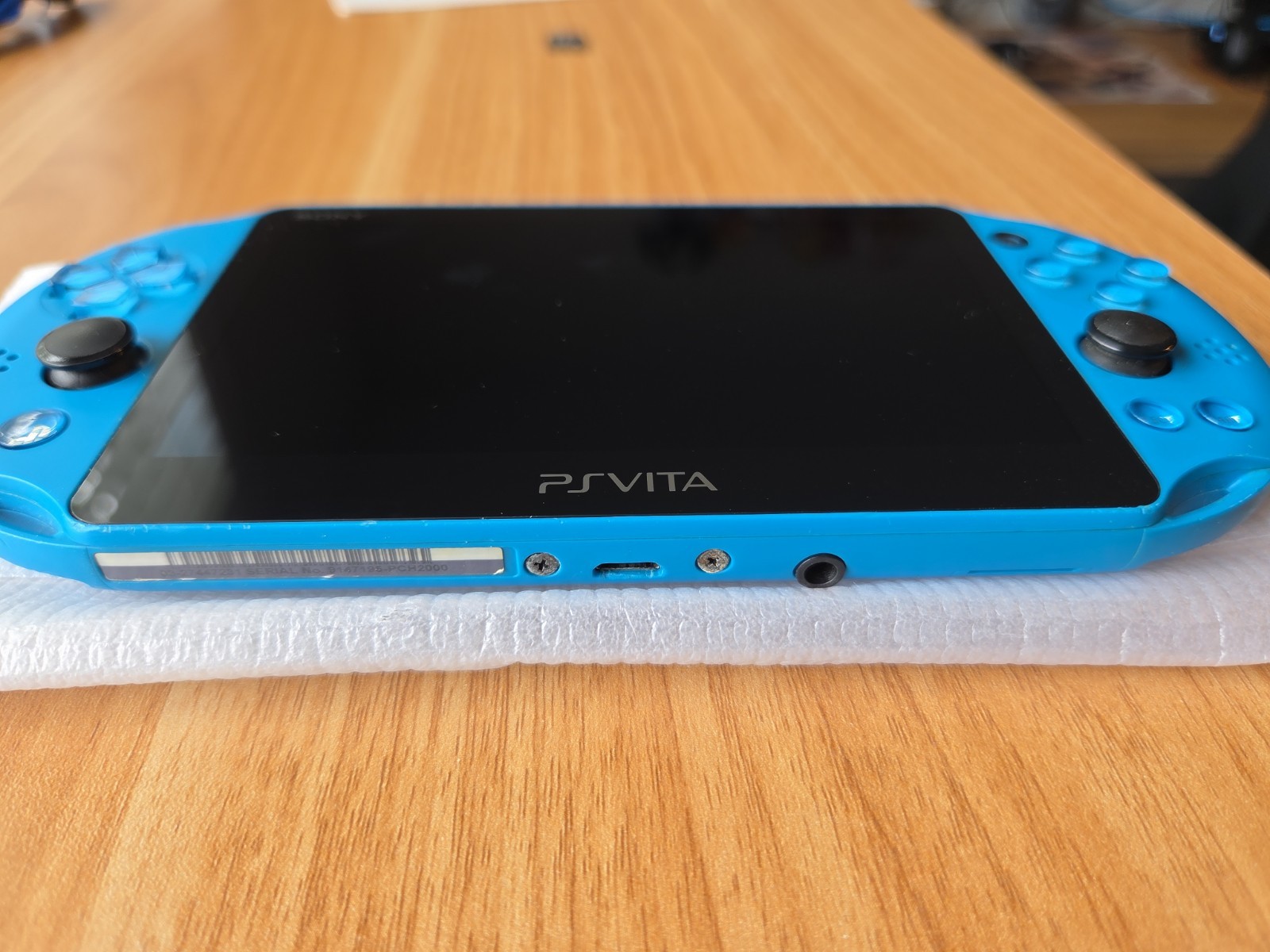 PS Vita Aqua Blue PCH 2000 Za23 Console Charger PSV Slim [BOX]