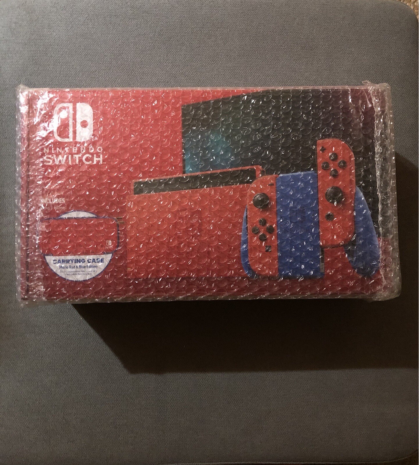 Nintendo Switch Console MARIO RED and BLUE EDITION Red Joy Con Limited Edition