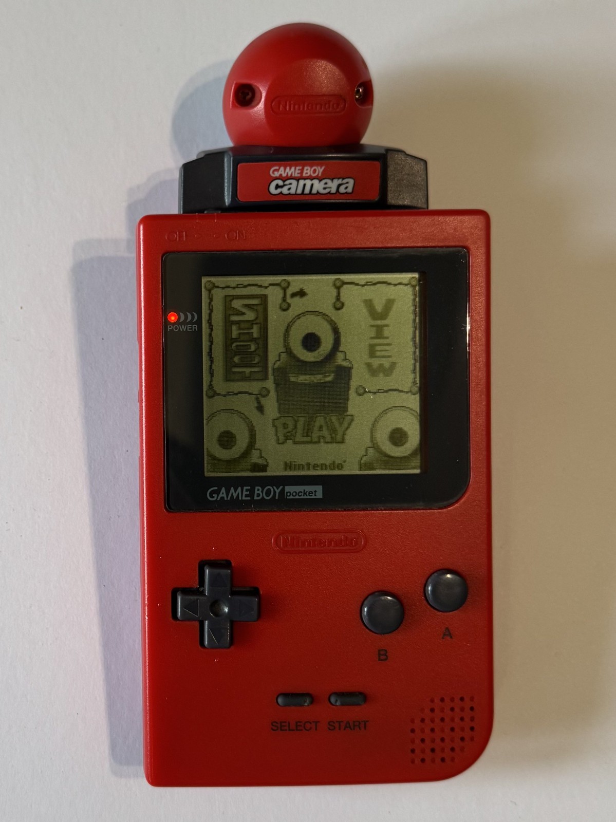 Red Gameboy Pock With Printer, Camera, Pokemon games and more – WORKING