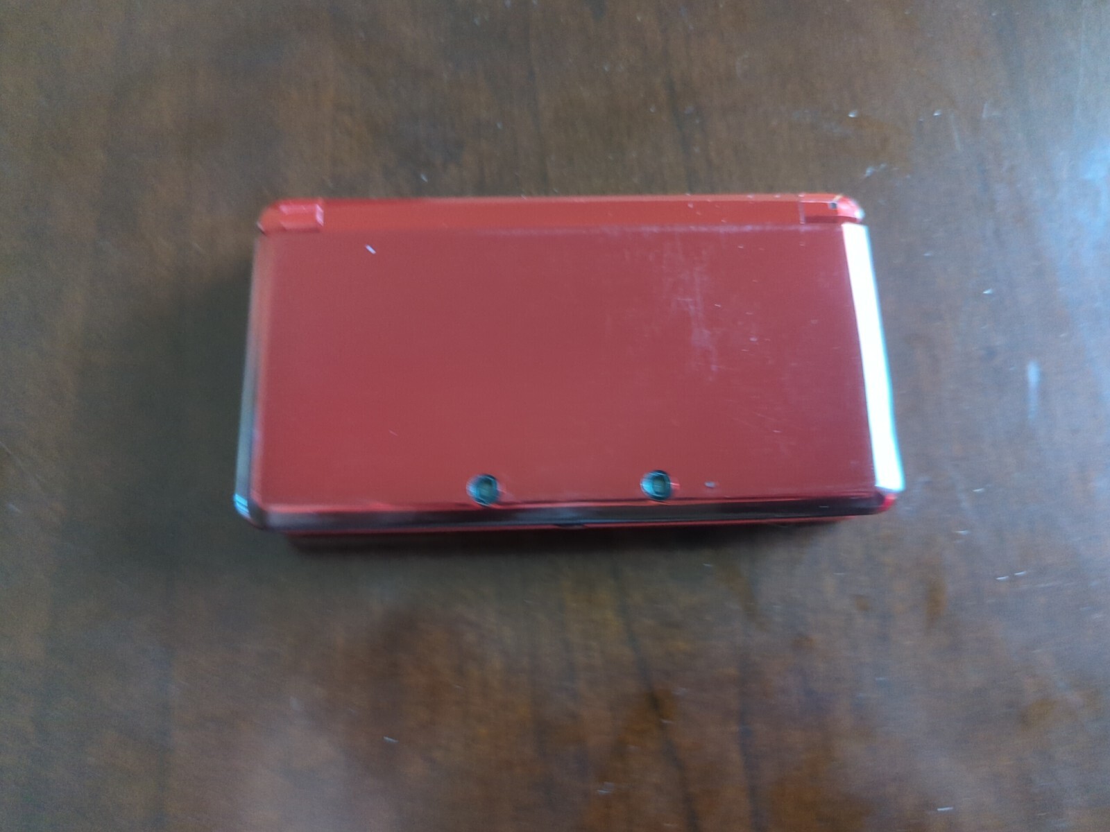 Nintendo 3DS System – Flame Red WITH BATMAN CASE *Read Description*