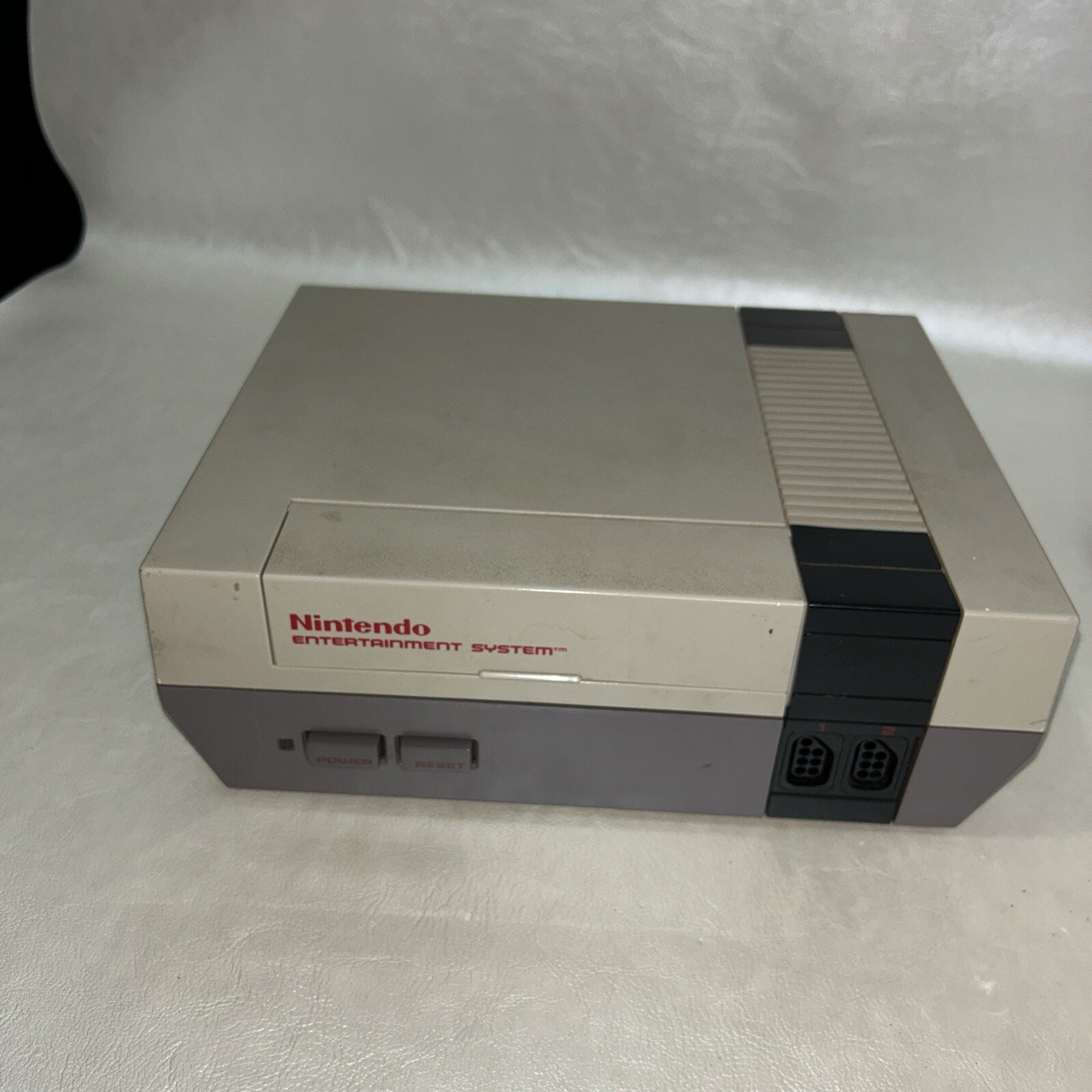 NES Nintendo Action Set Box AS SHOWN DAMAGED BOX!!!