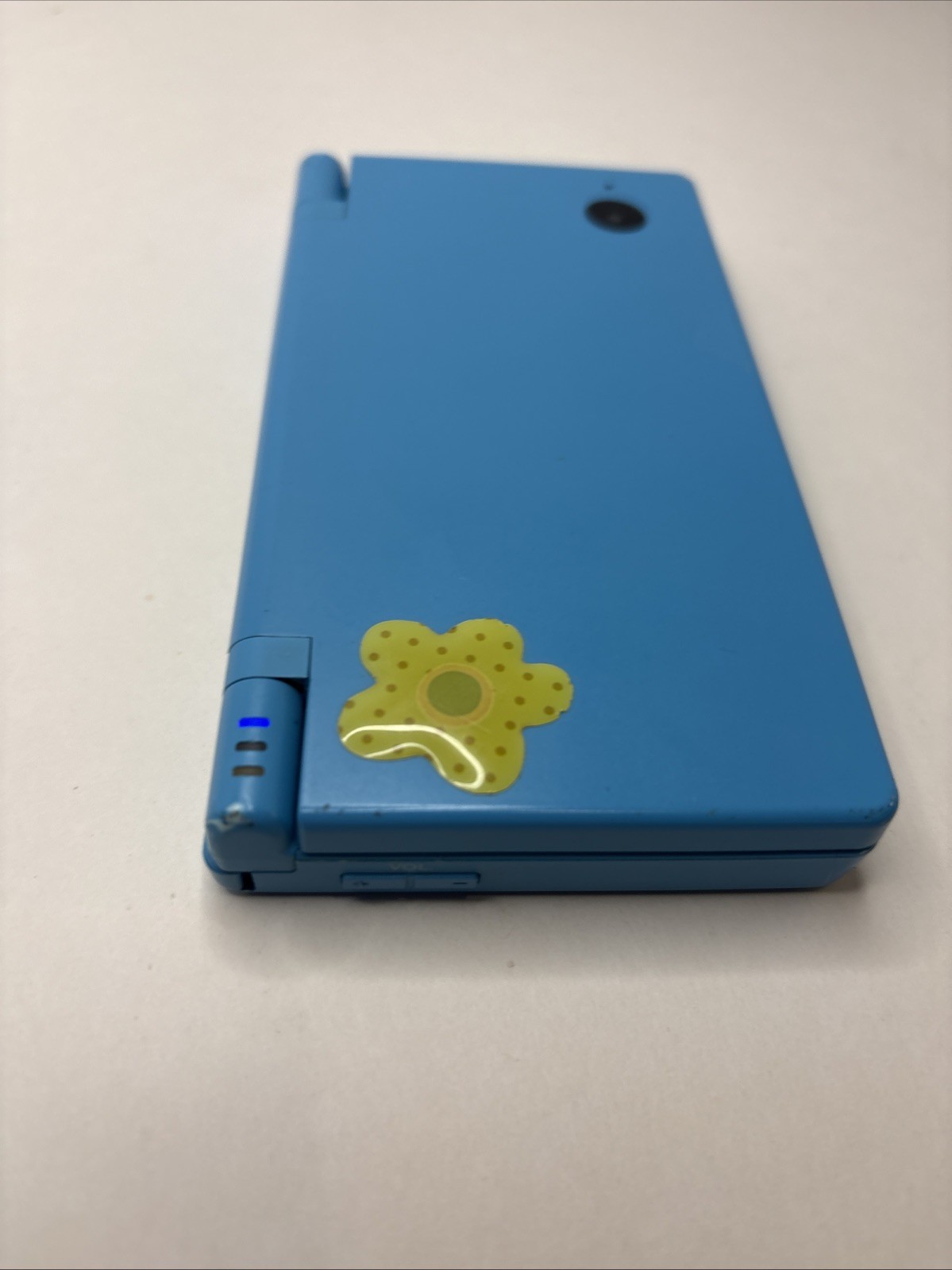Nintendo DSI Handheld System Aqua Blue! Aftermarket Charger Stylus And Game Lot