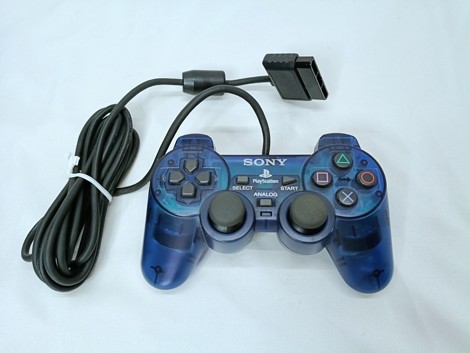 PS2 Ocean Blue Game Console Box set Playstation2 NTSC-J Japan Tested