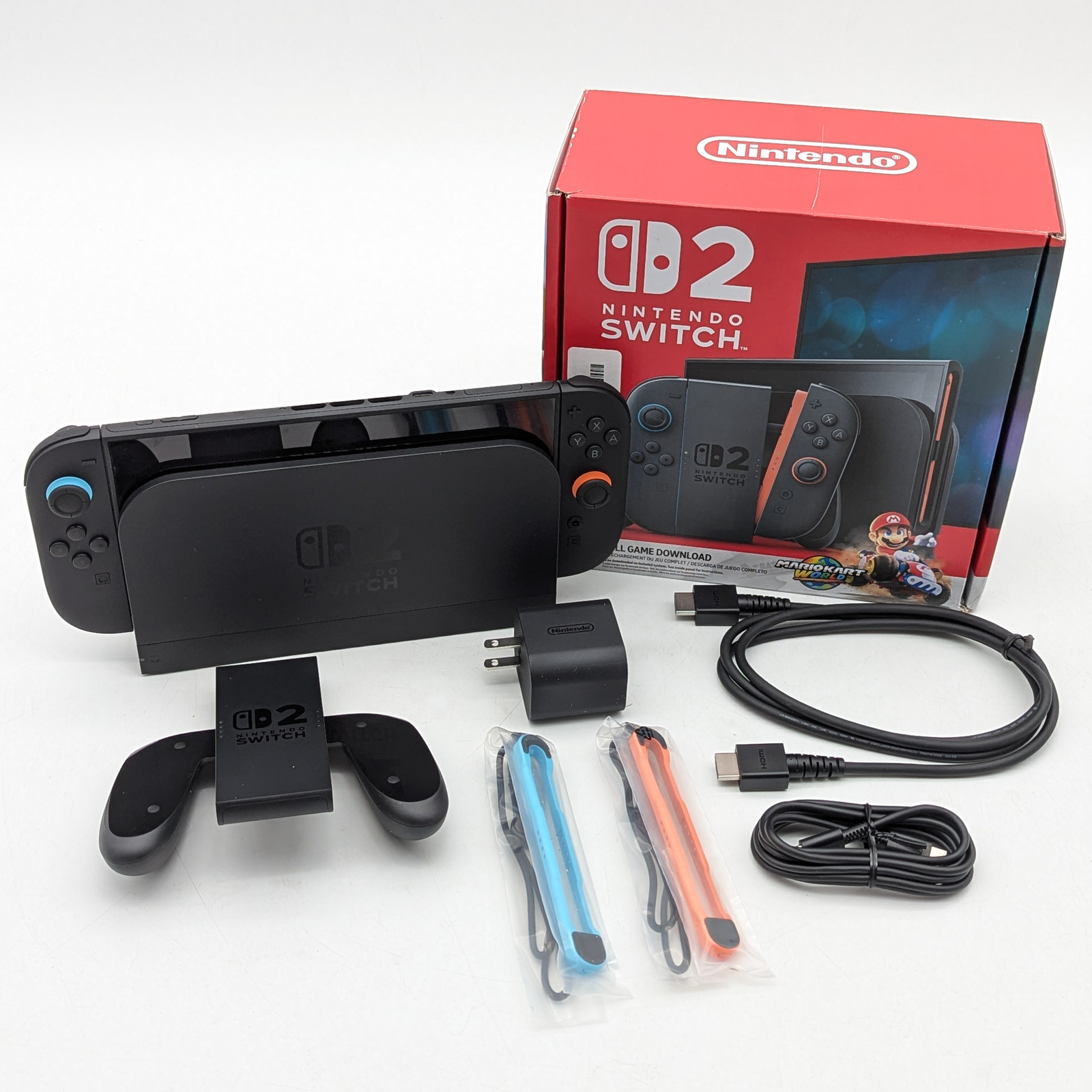 Nintendo Switch 2 Mario Kart World Bundle 256GB Handheld Gaming Console BEE-001