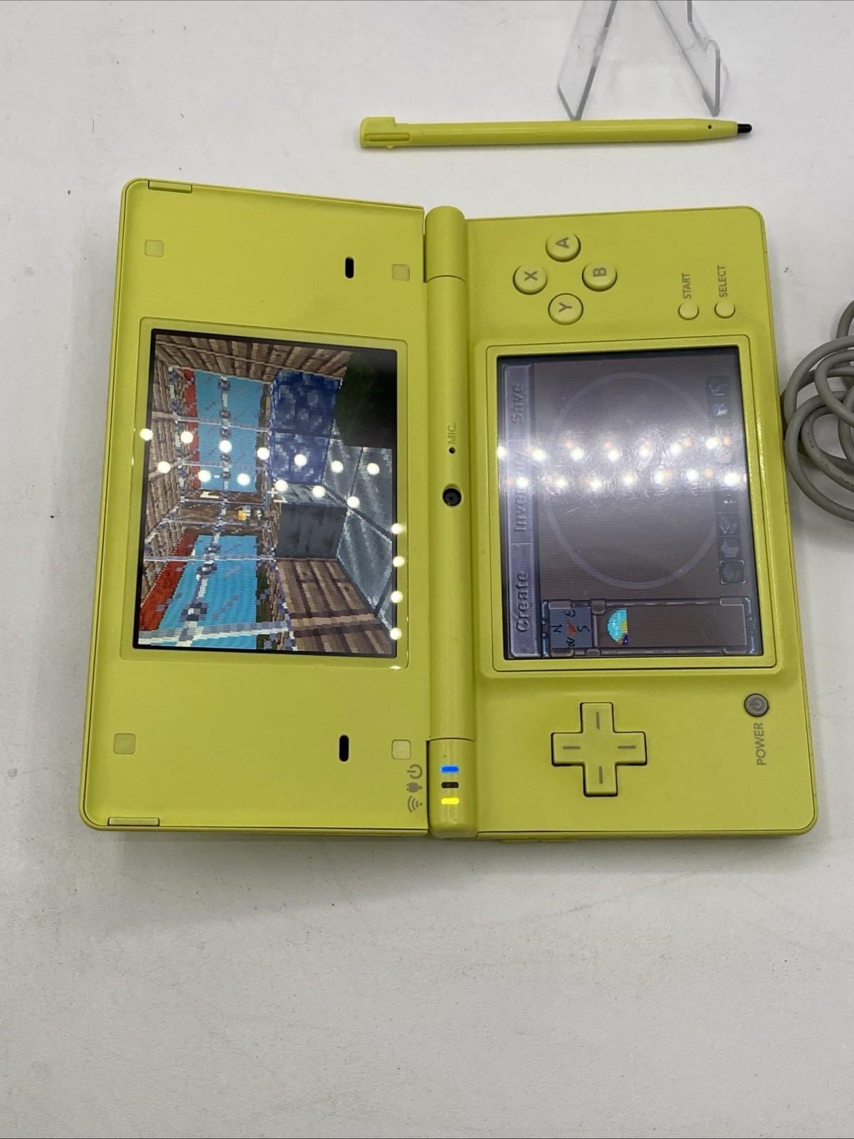 Nintendo DSi Yellow Console Bundle w/ Charger & 16GB SD Card