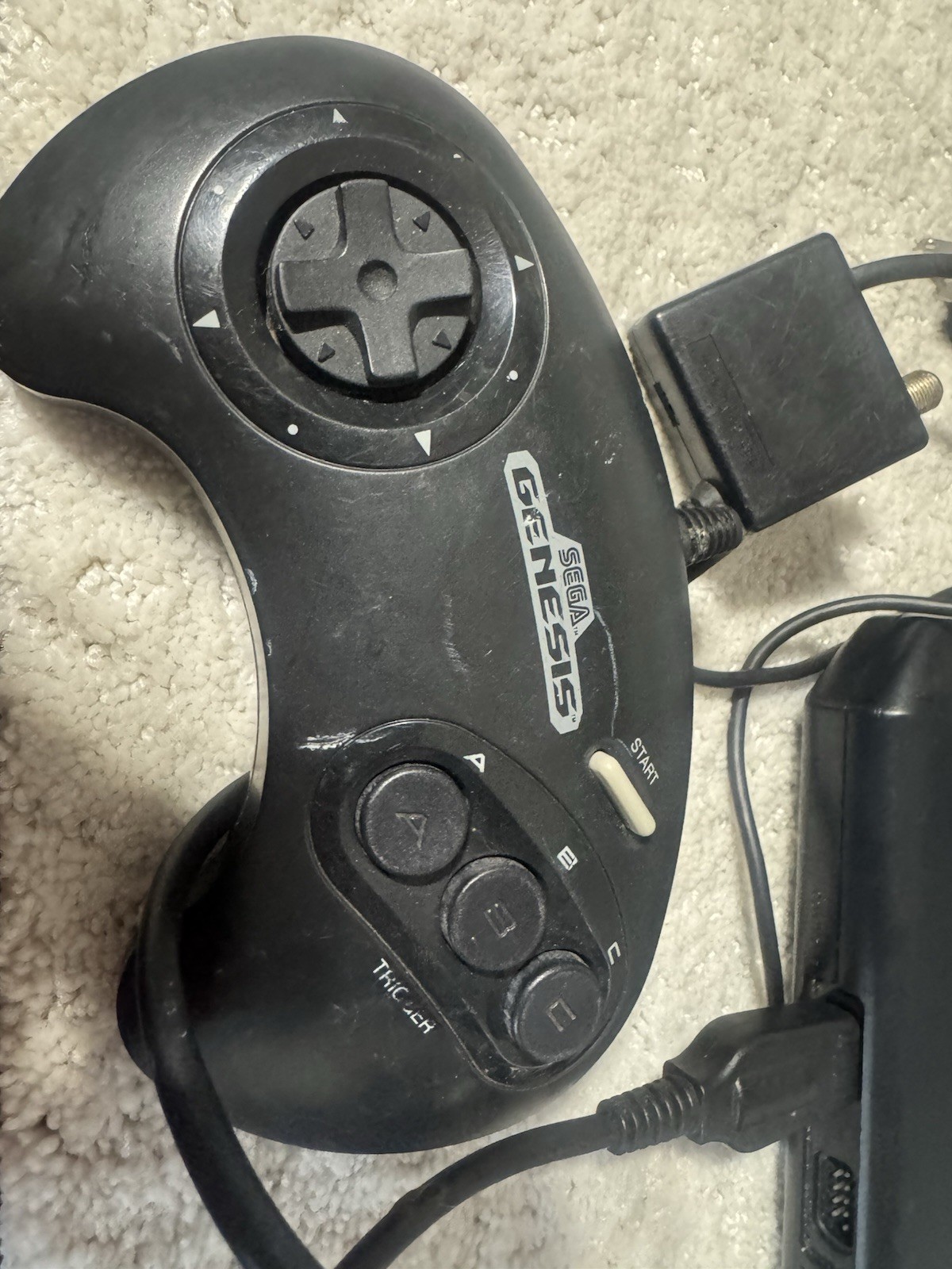 Sega Genesis Console, Used One Controller, AV Cables , Power Supply