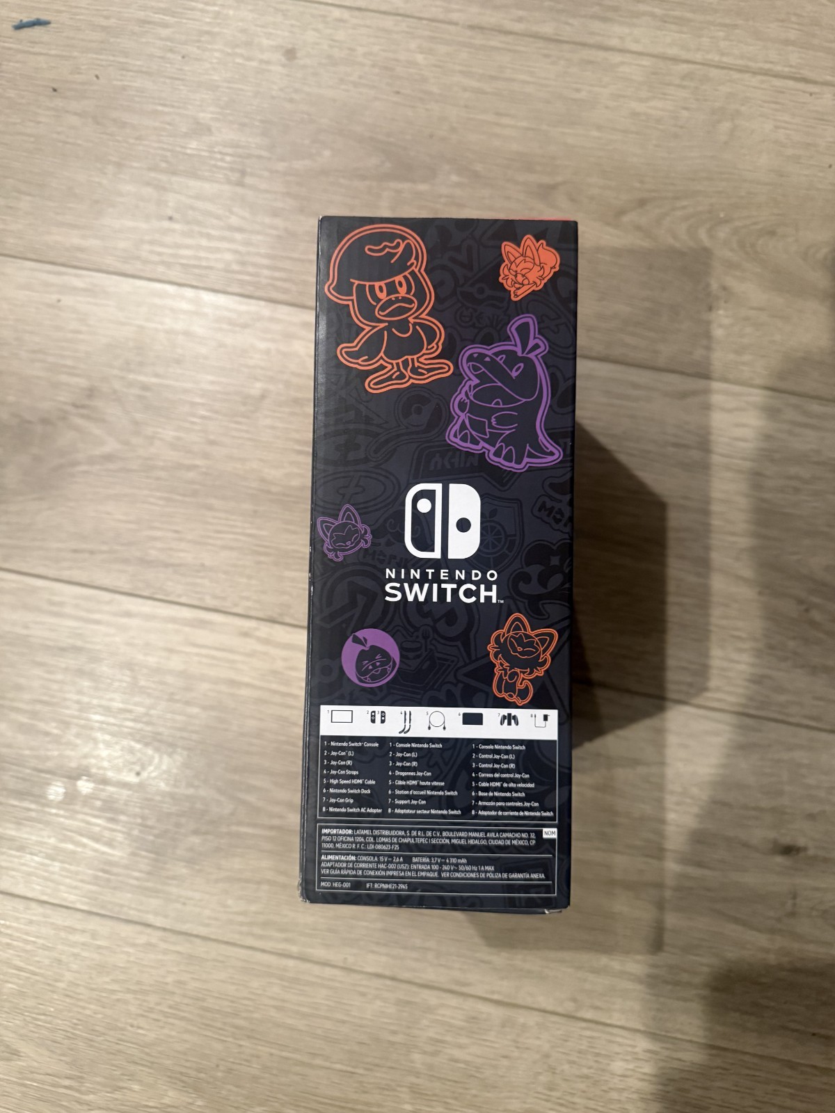 Nintendo Switch OLED Model – Pokémon Scarlet & Violet Edition Console